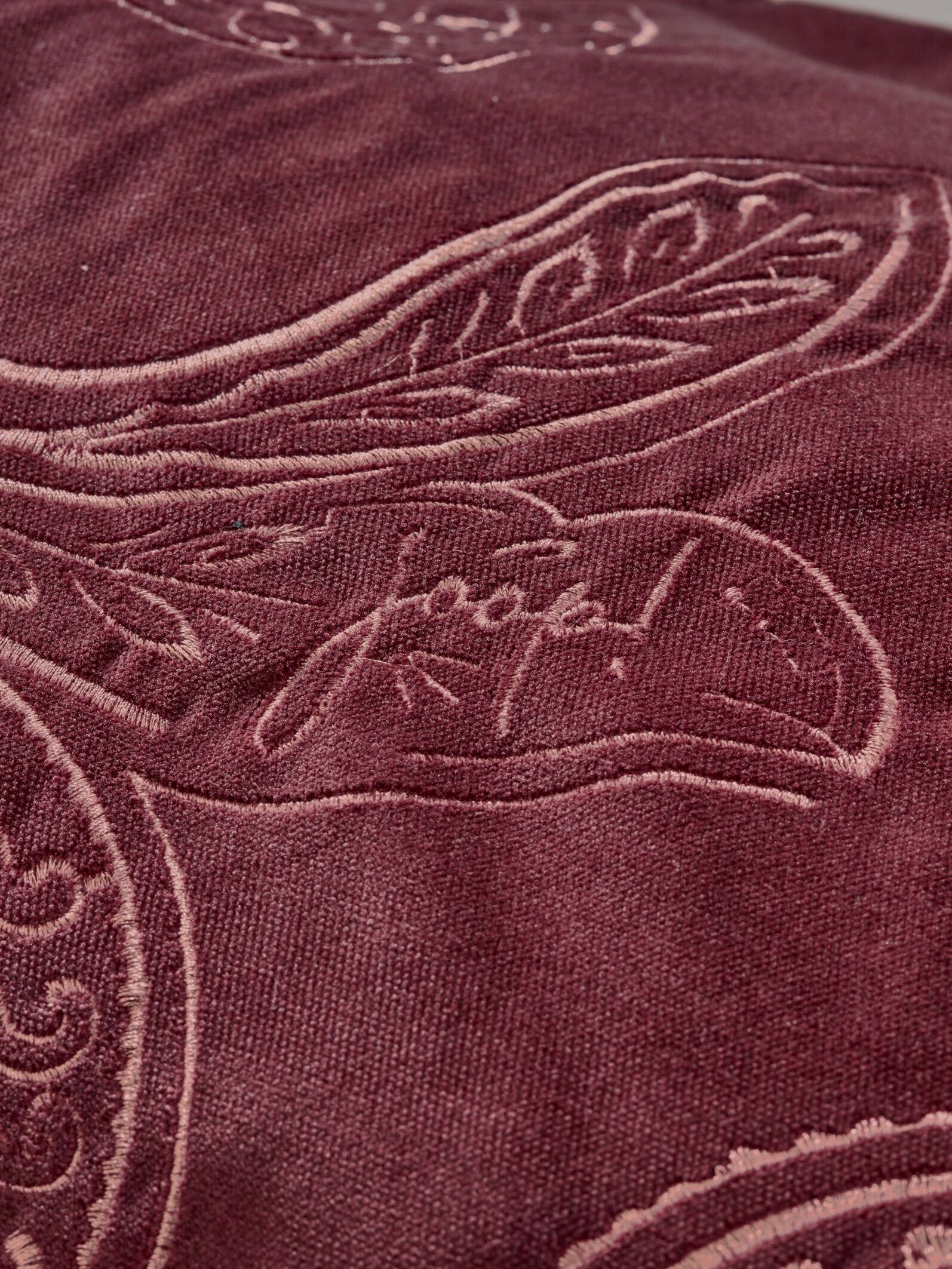 JOOP! PAISLEY Zierkissenhülle 50x50 cm, Rouge