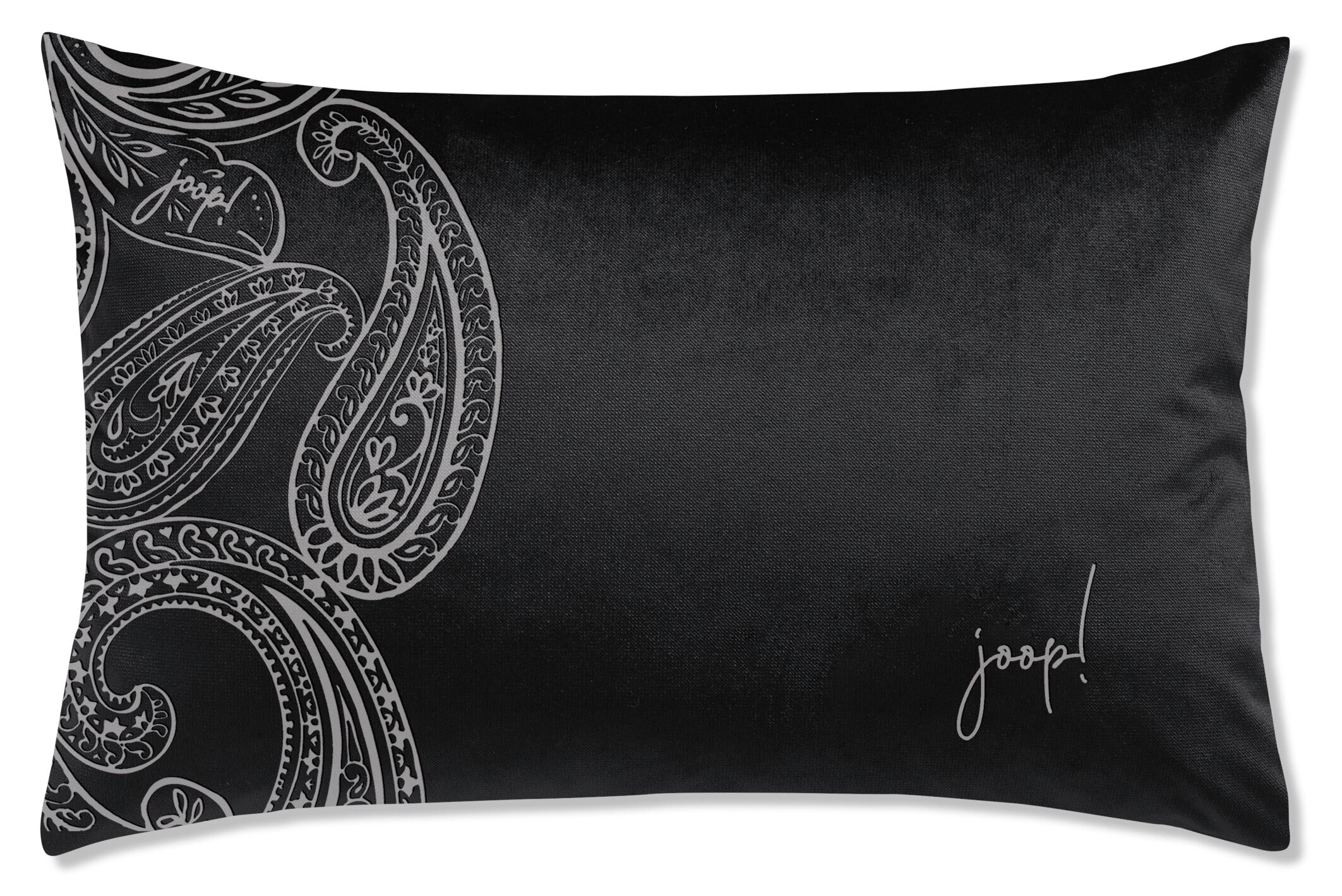 JOOP! PAISLEY Zierkissenhülle 40x60 cm, Schwarz