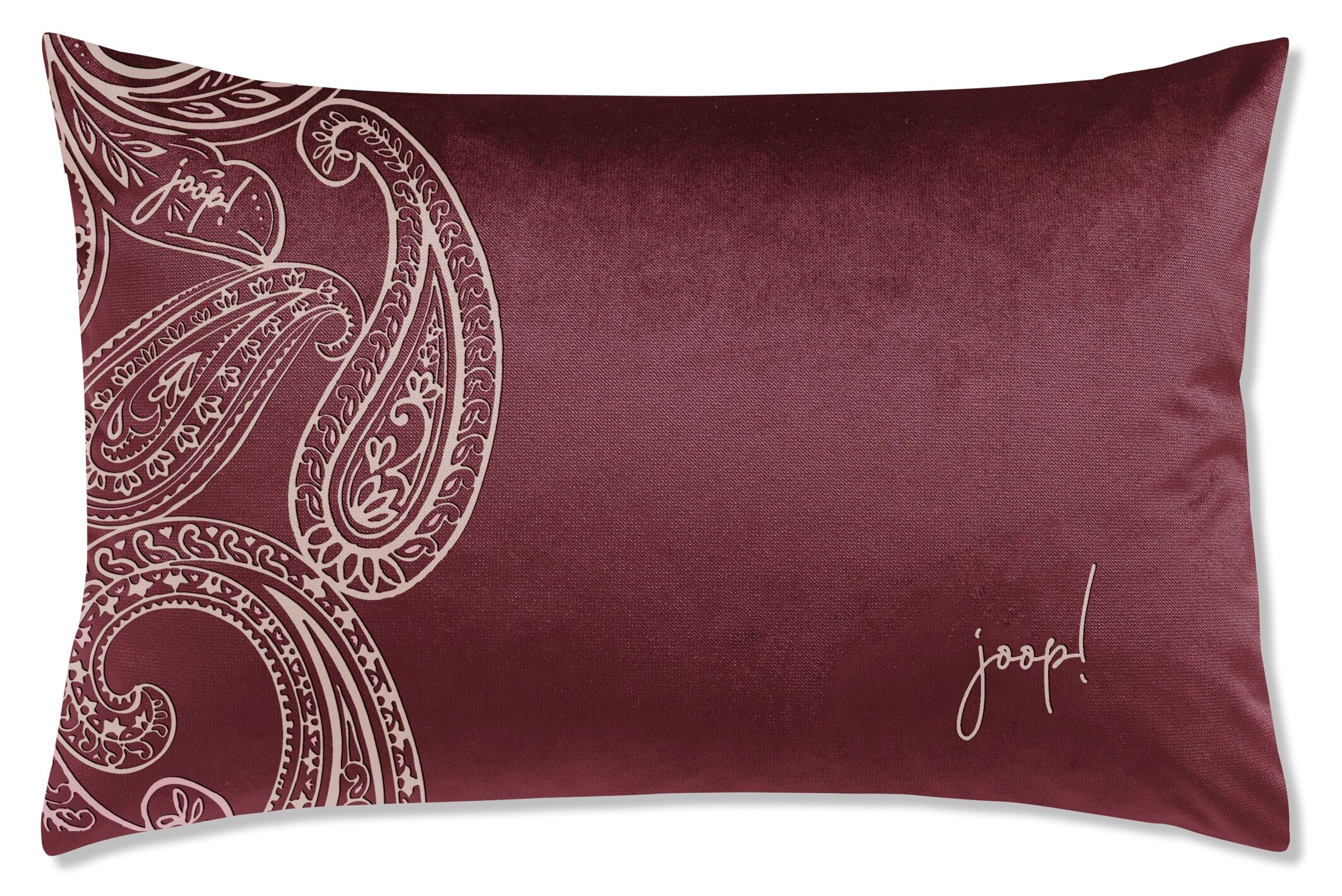 JOOP! PAISLEY Zierkissenhülle 40x60 cm, Rouge