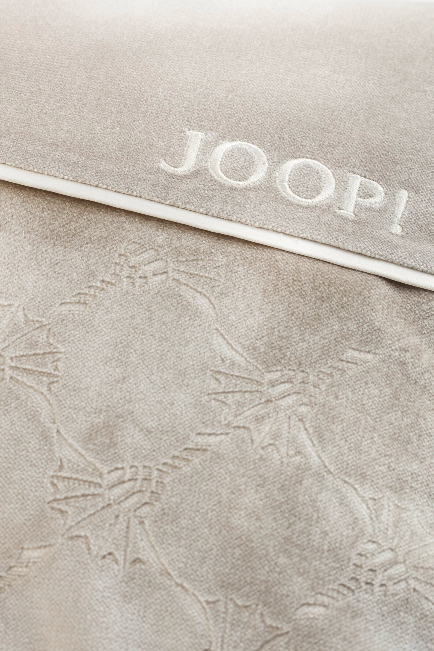JOOP! SCENE Zierkissenhülle 38x58 cm, Beige