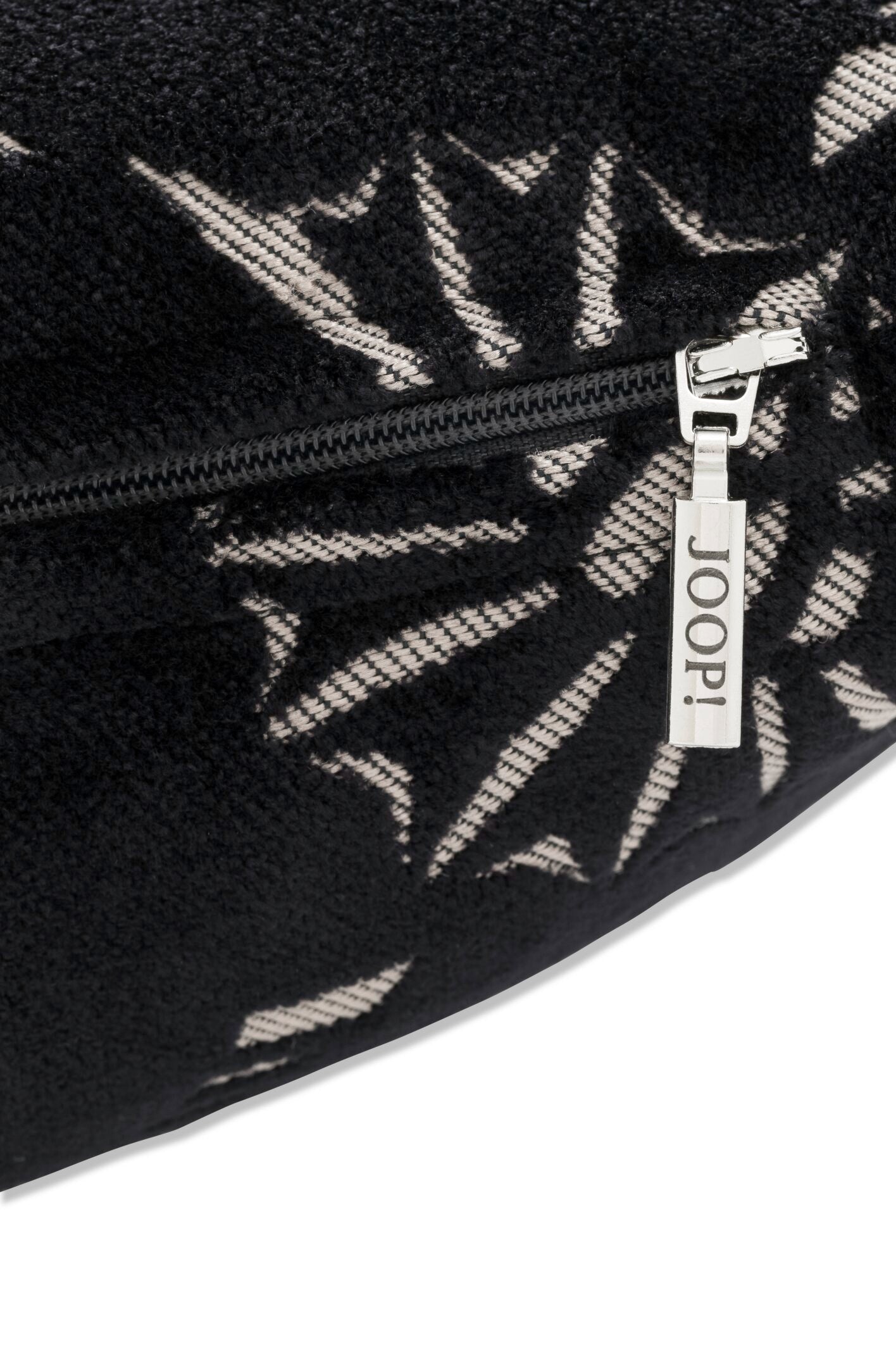 JOOP! SHUTTER Zierkissenhülle 40x40 cm, Schwarz