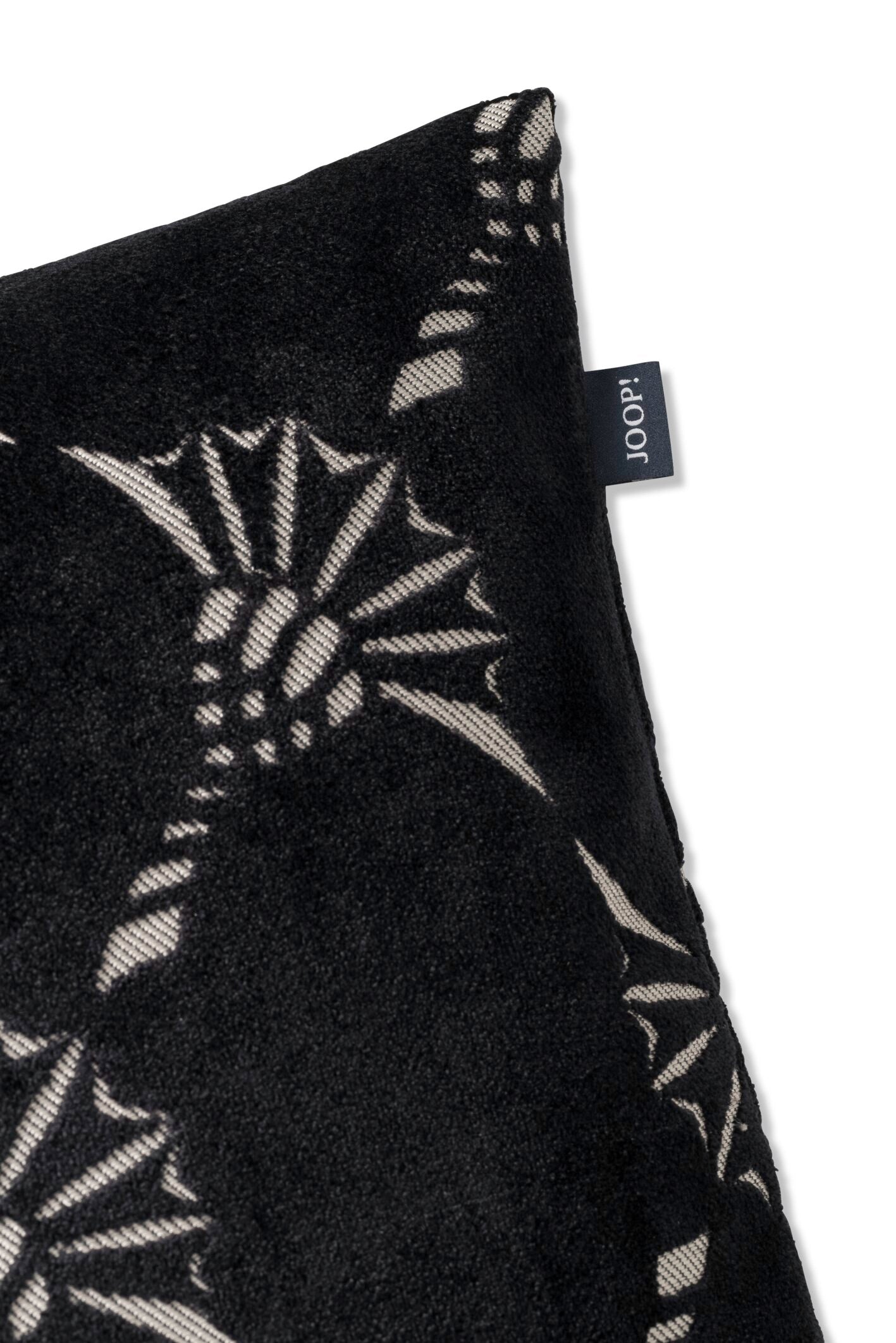 JOOP! SHUTTER Zierkissenhülle 40x40 cm, Schwarz