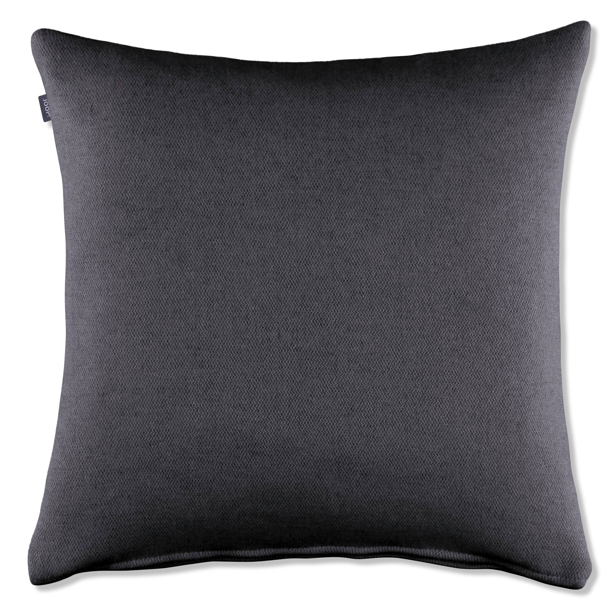 JOOP! SIGNATURE Zierkissenhülle 40x40 cm, Anthrazit