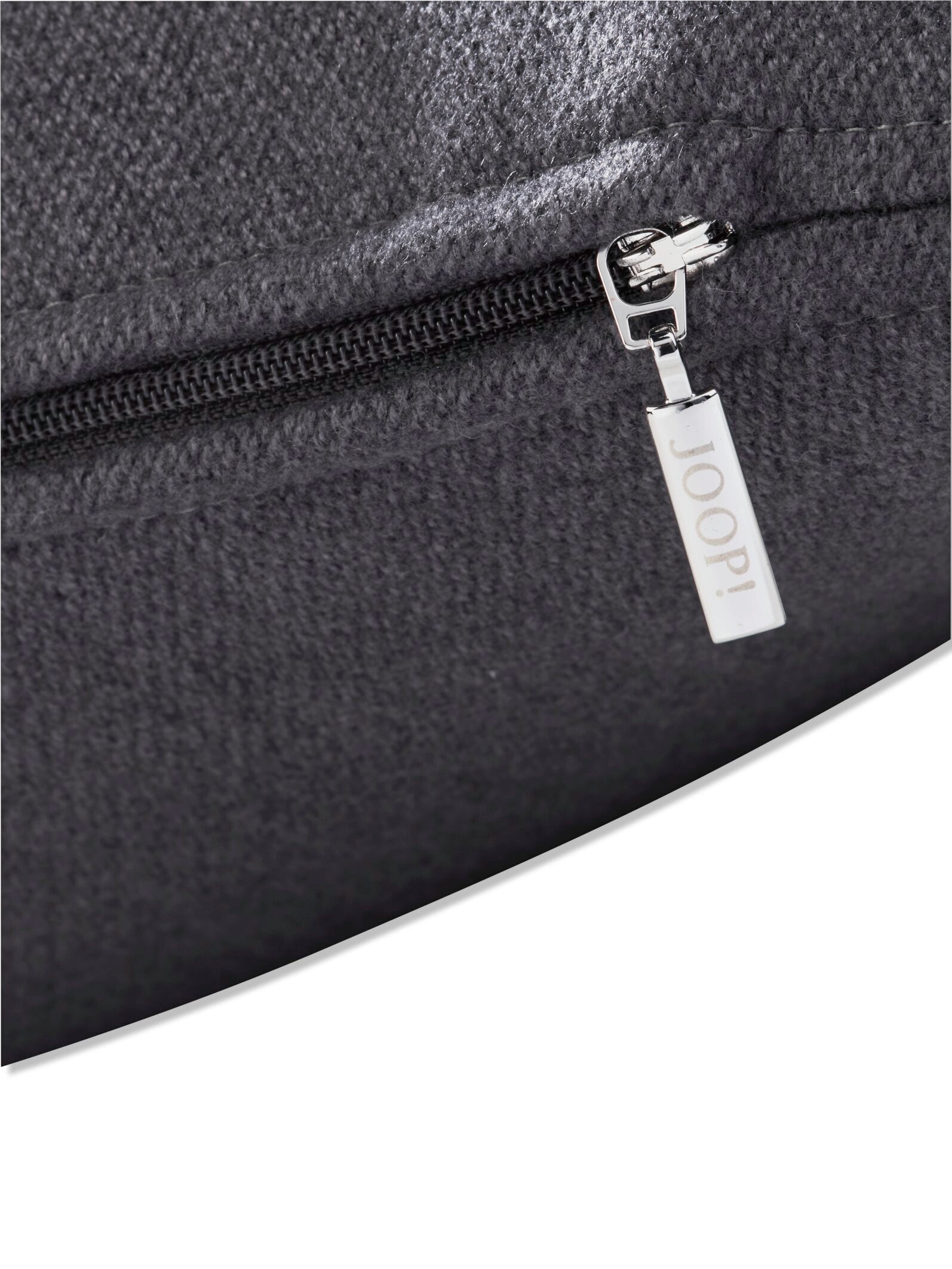 JOOP! SIGNATURE STRIPES Zierkissenhülle 40x60 cm, Anthrazit