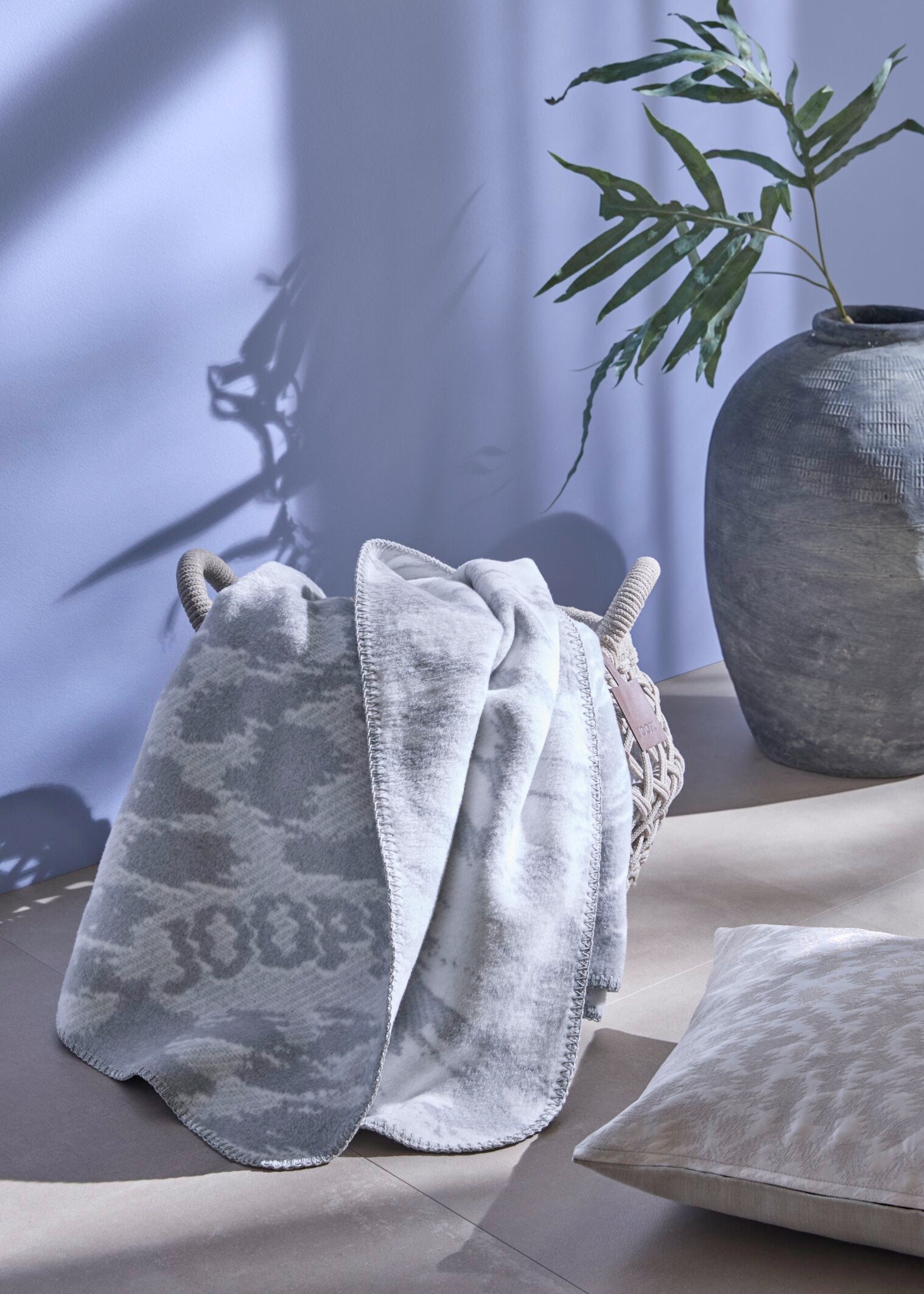 JOOP! SPIRIT Zierkissenhülle 40x60 cm, Silber