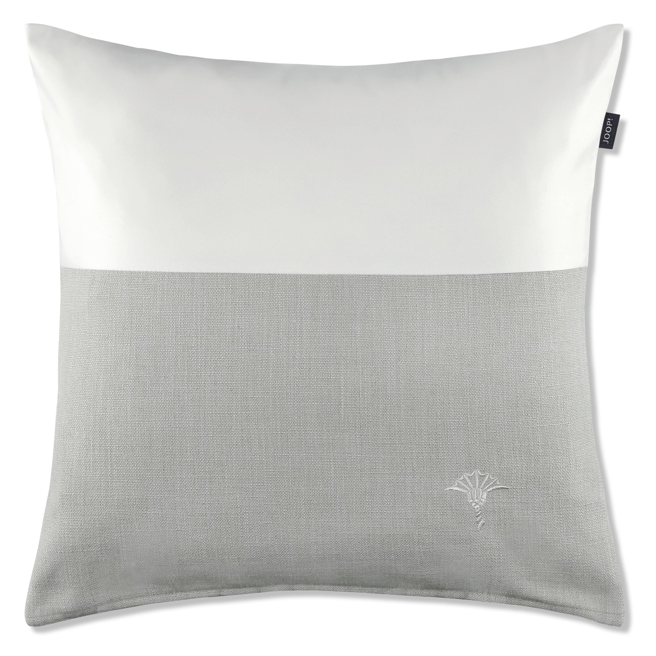 JOOP! SPLIT Zierkissenhülle 40x40 cm, Silber