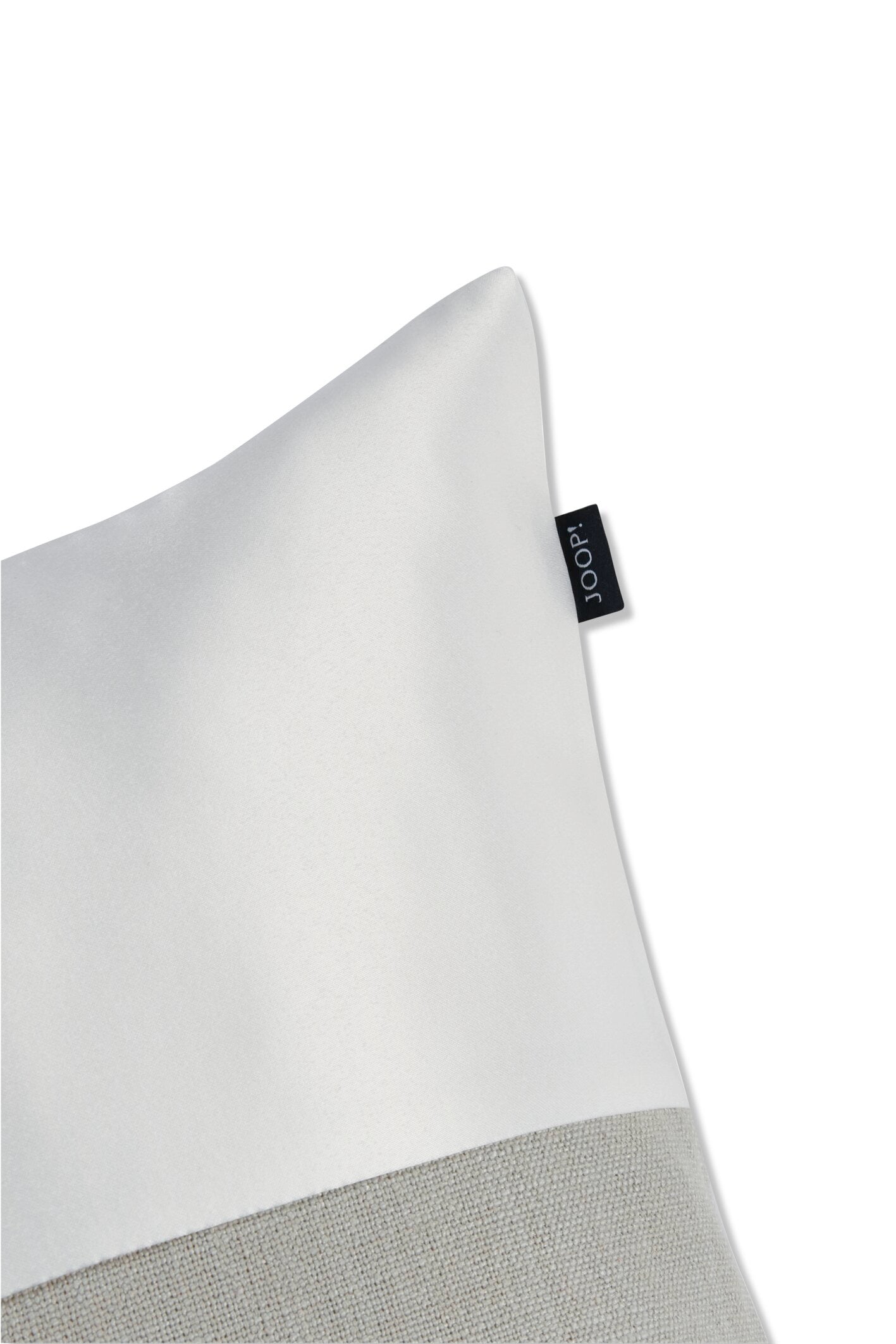 JOOP! SPLIT Zierkissenhülle 40x40 cm, Silber