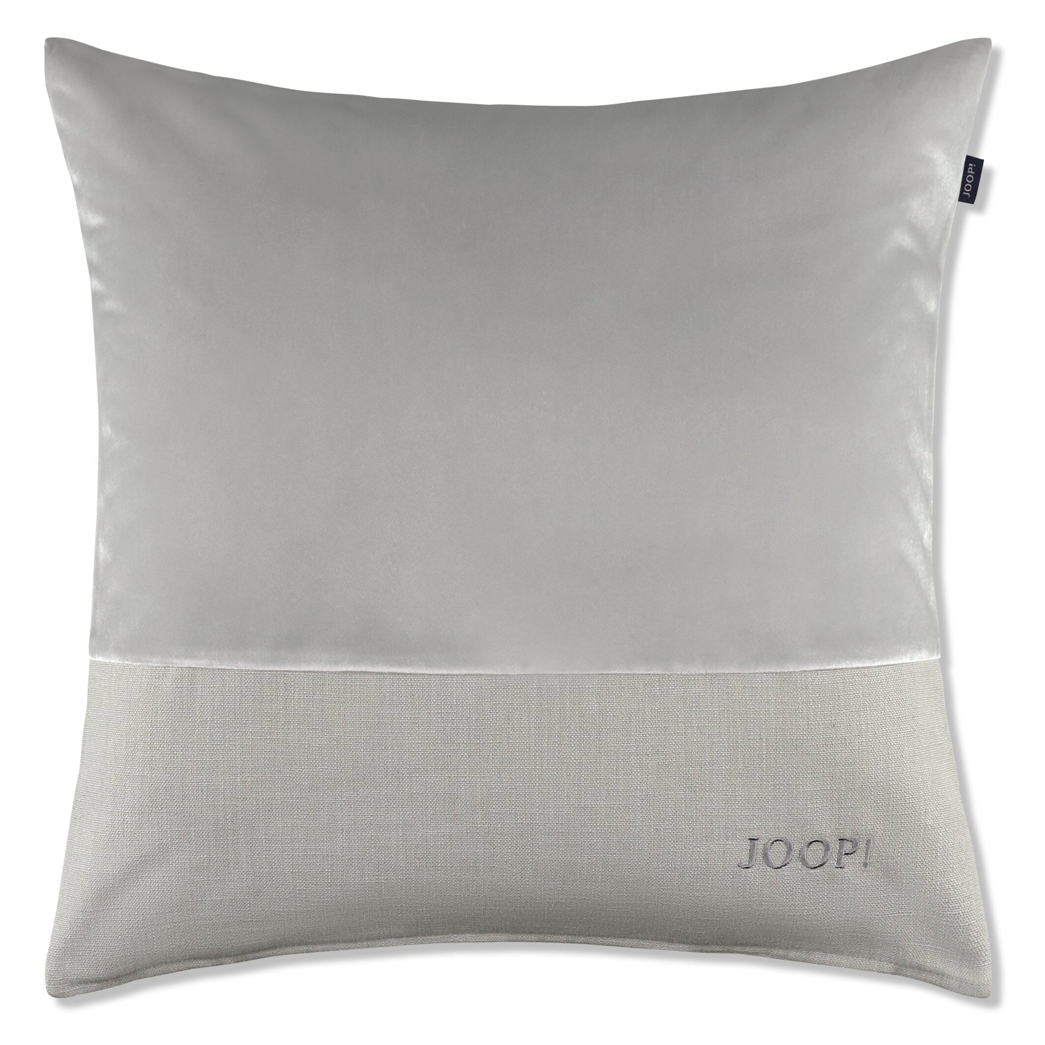 JOOP! SPLIT Zierkissenhülle 50x50 cm, Silber
