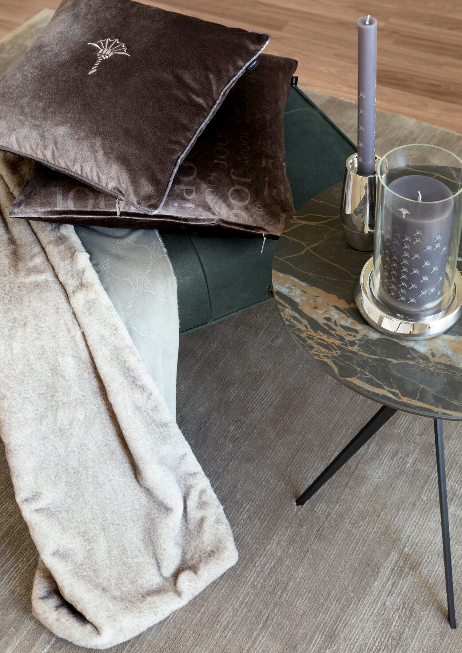 JOOP! STAGE Zierkissenhülle 38x38 cm, Umbra