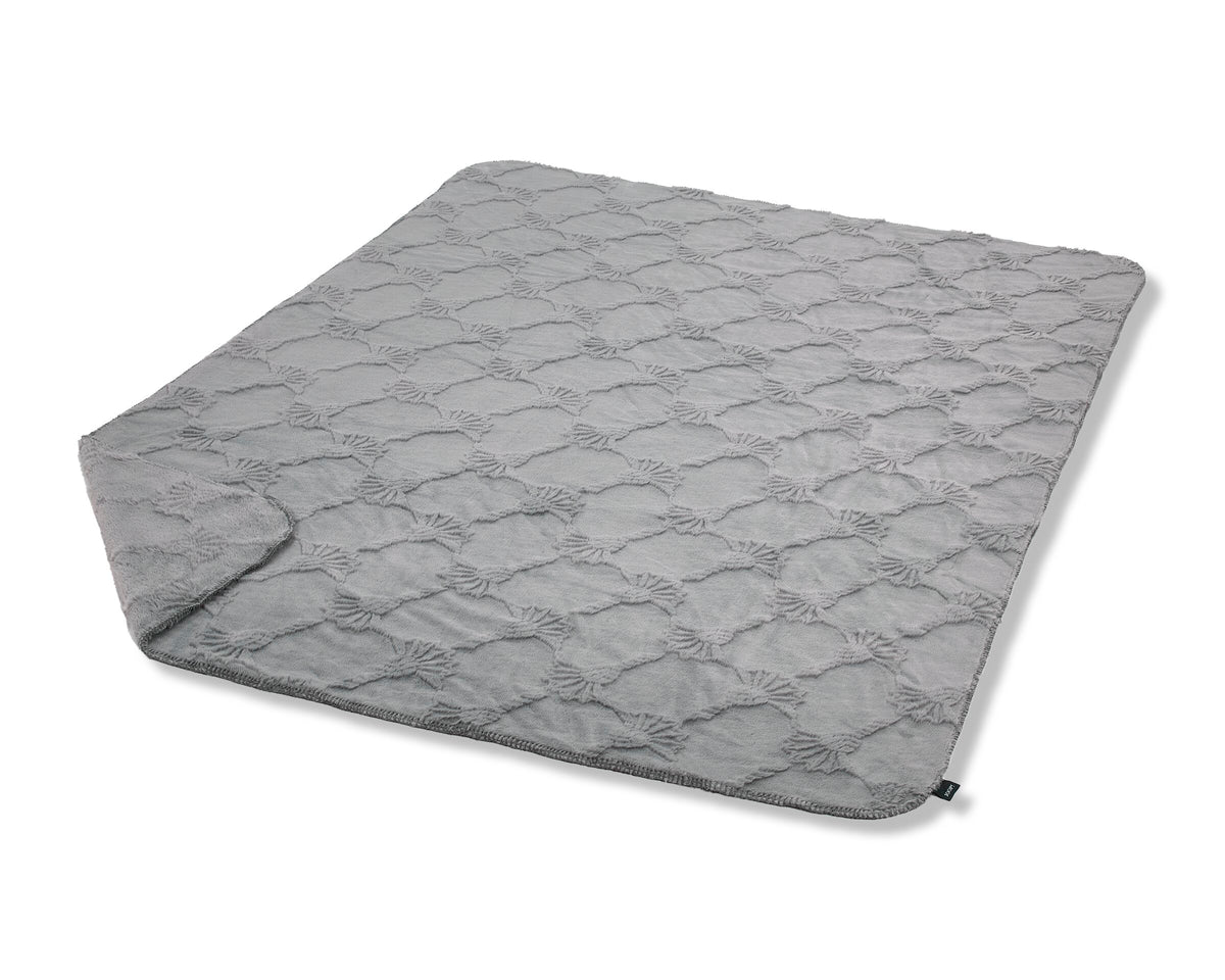 JOOP! SUBLIME Plaid 200x240 cm, Grau