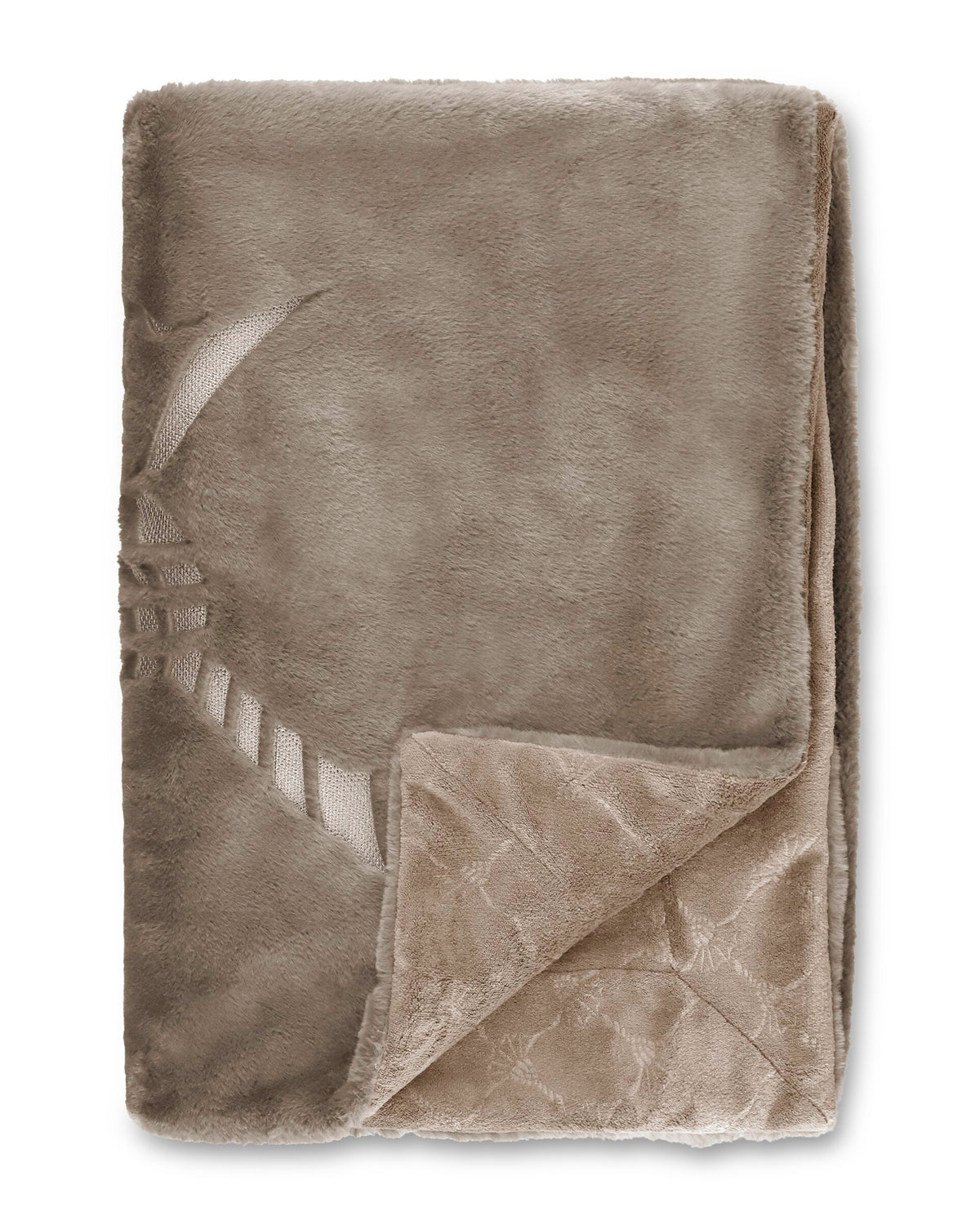 JOOP! TENDER Plaid 130x170 cm, Umbra