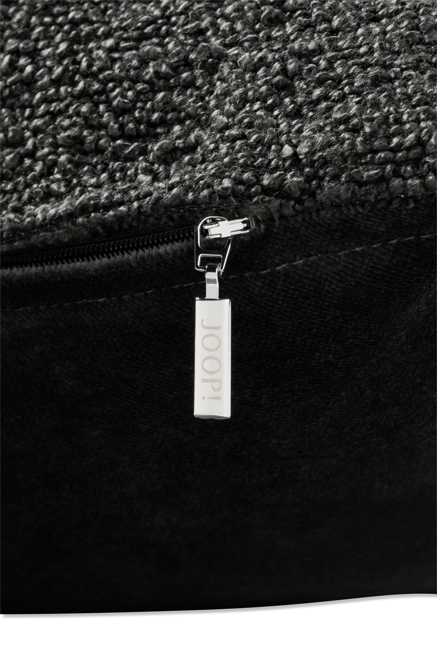 JOOP! TOUCH Zierkissenhülle 40x40 cm, Anthrazit