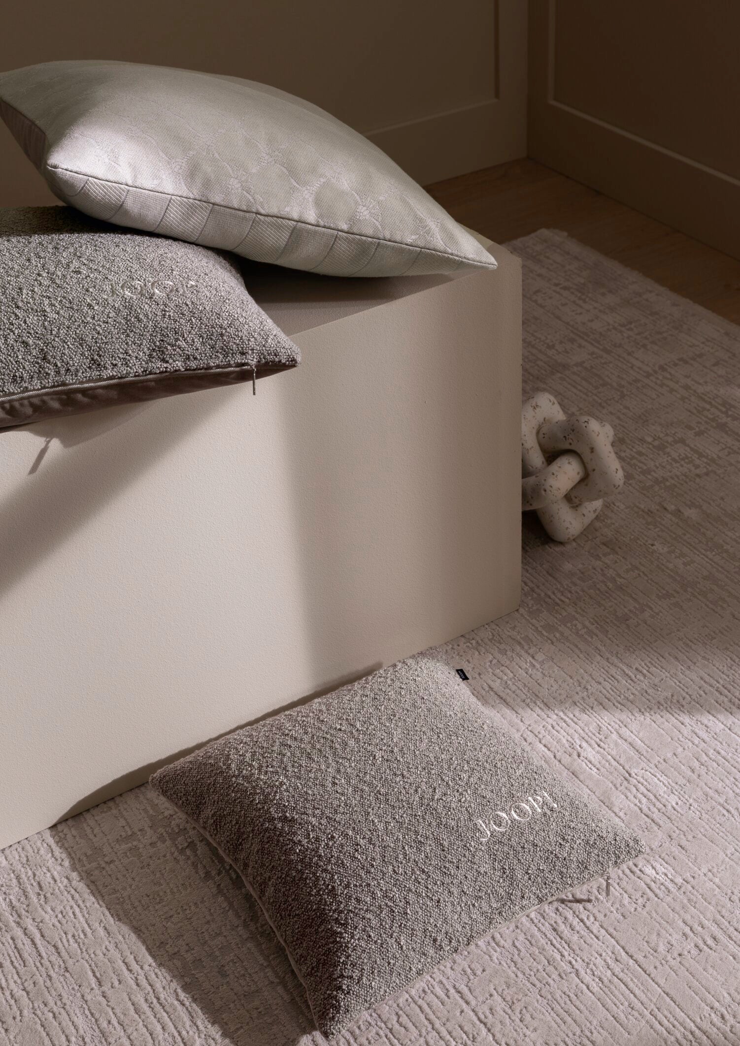 JOOP! TOUCH Zierkissenhülle 40x40 cm, Natur