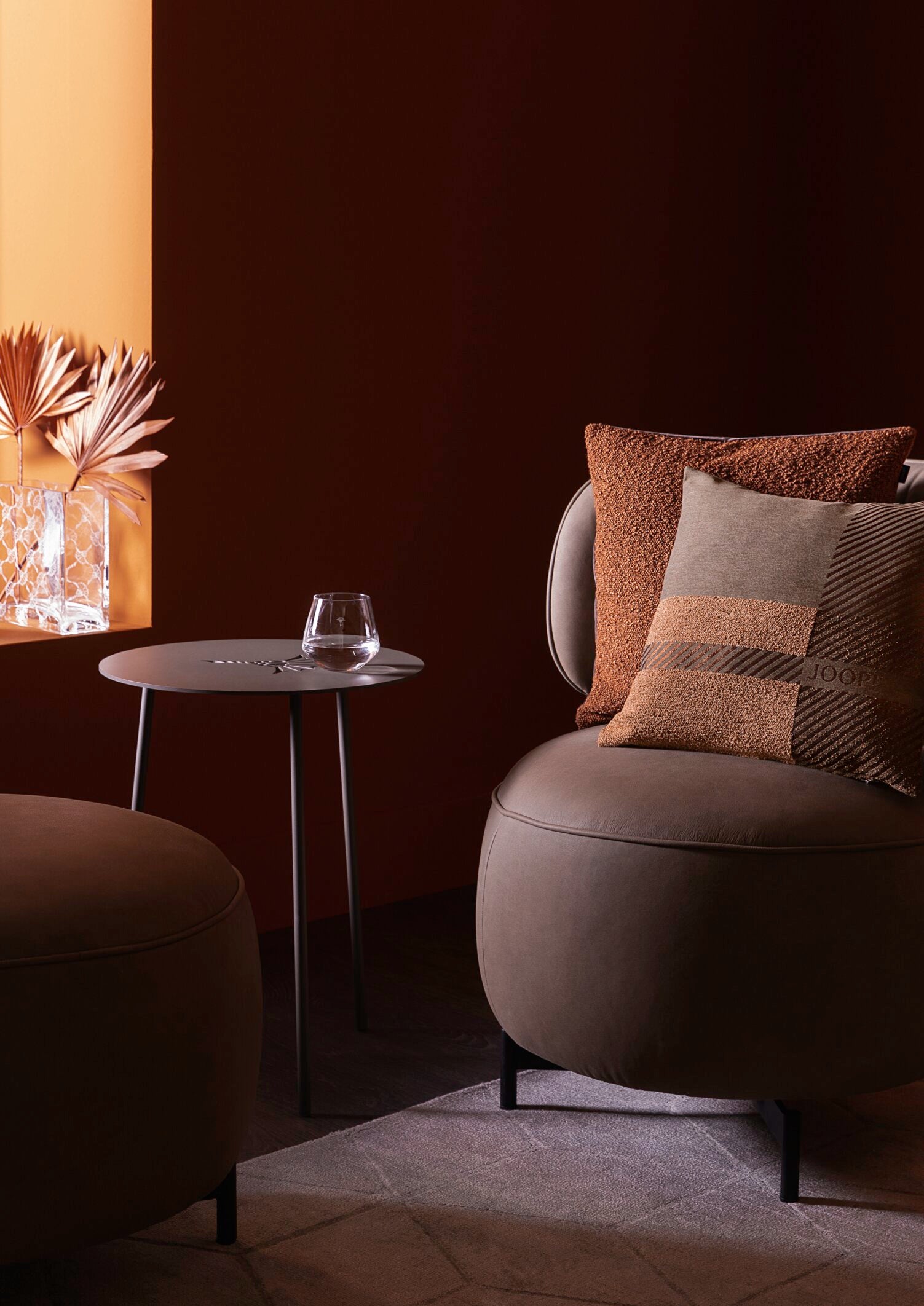 JOOP! TOUCH Zierkissenhülle 40x40 cm, Kupfer