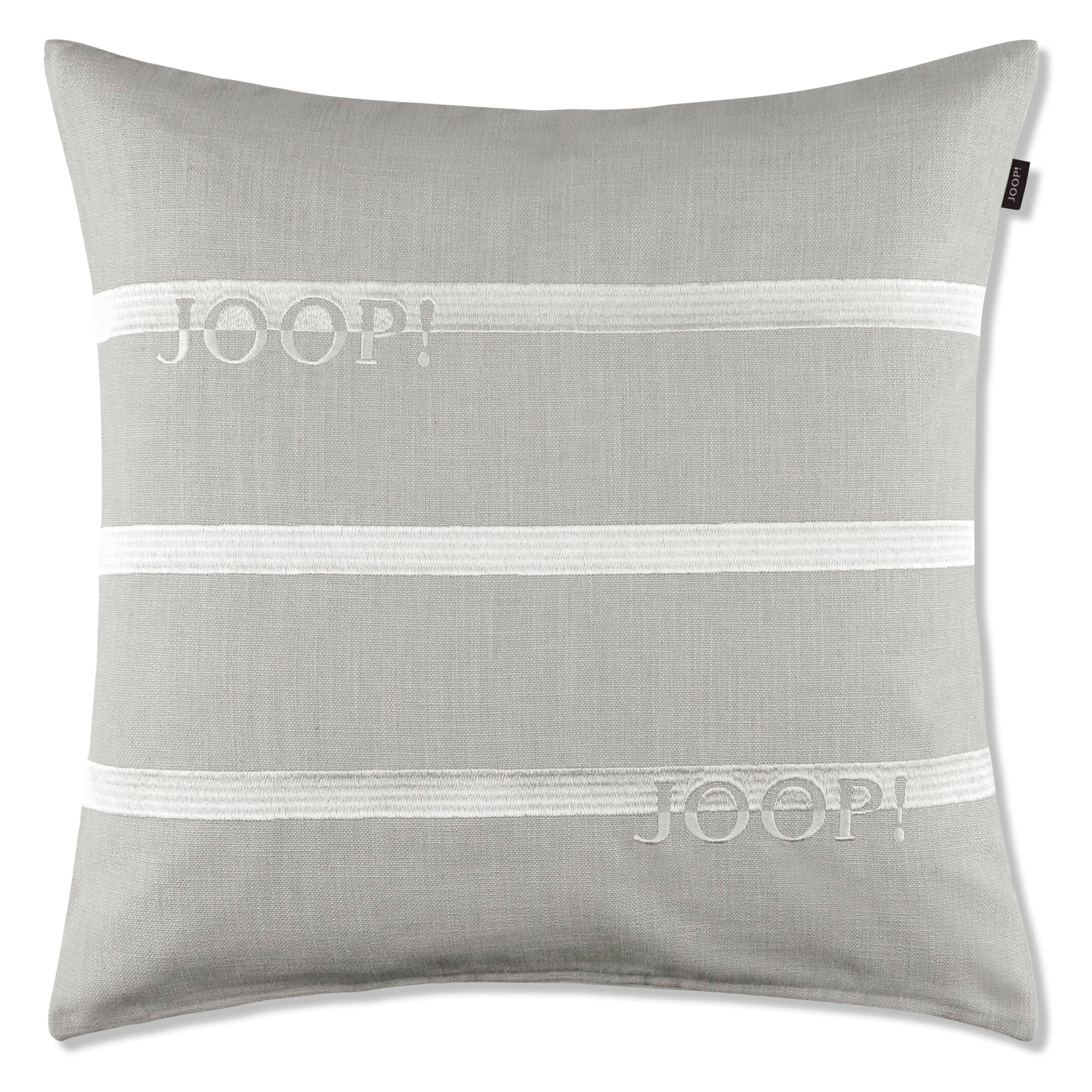 JOOP! TRACE Zierkissenhülle 50x50 cm, Silber