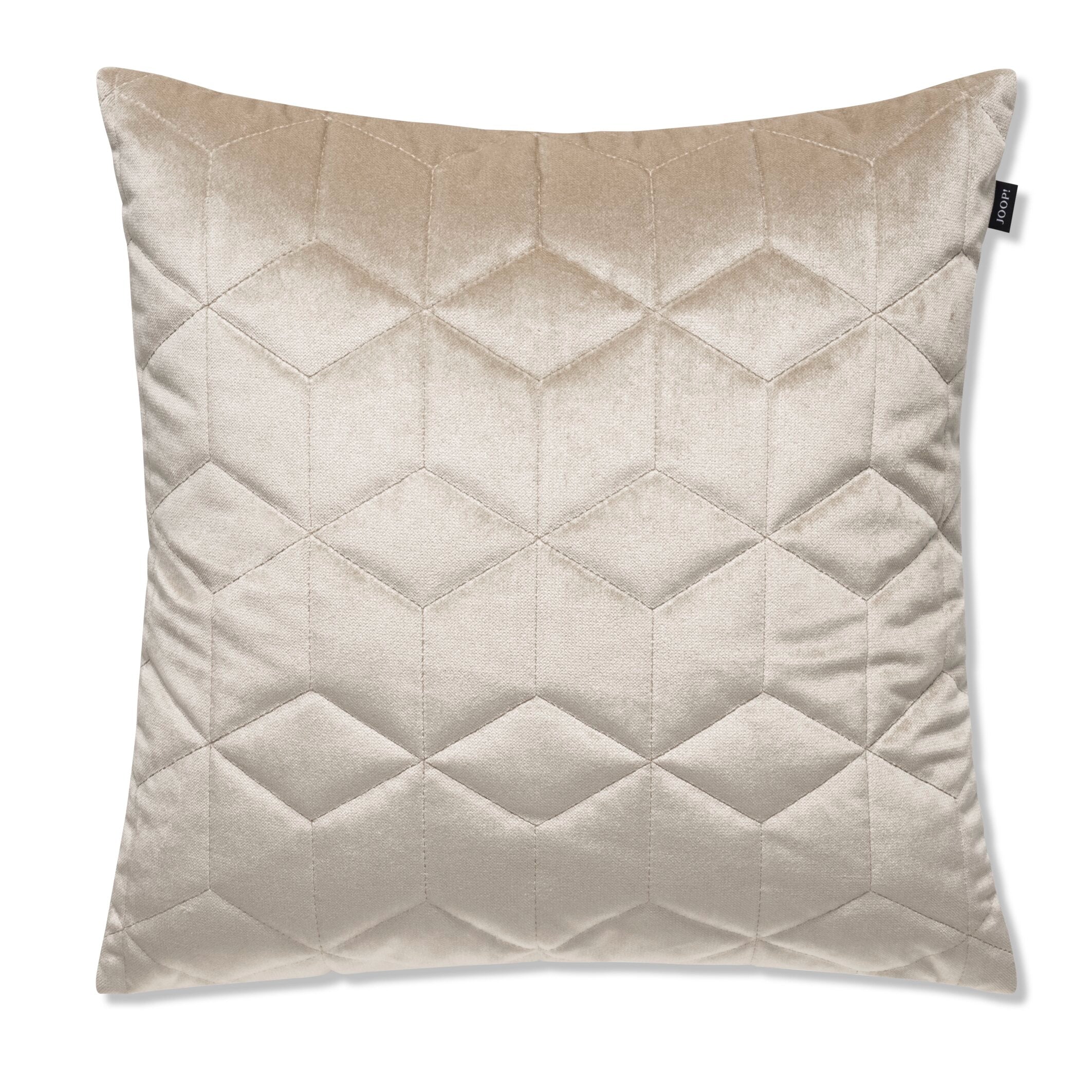 JOOP! VELVETY Zierkissenhülle 45x45 cm, Beige
