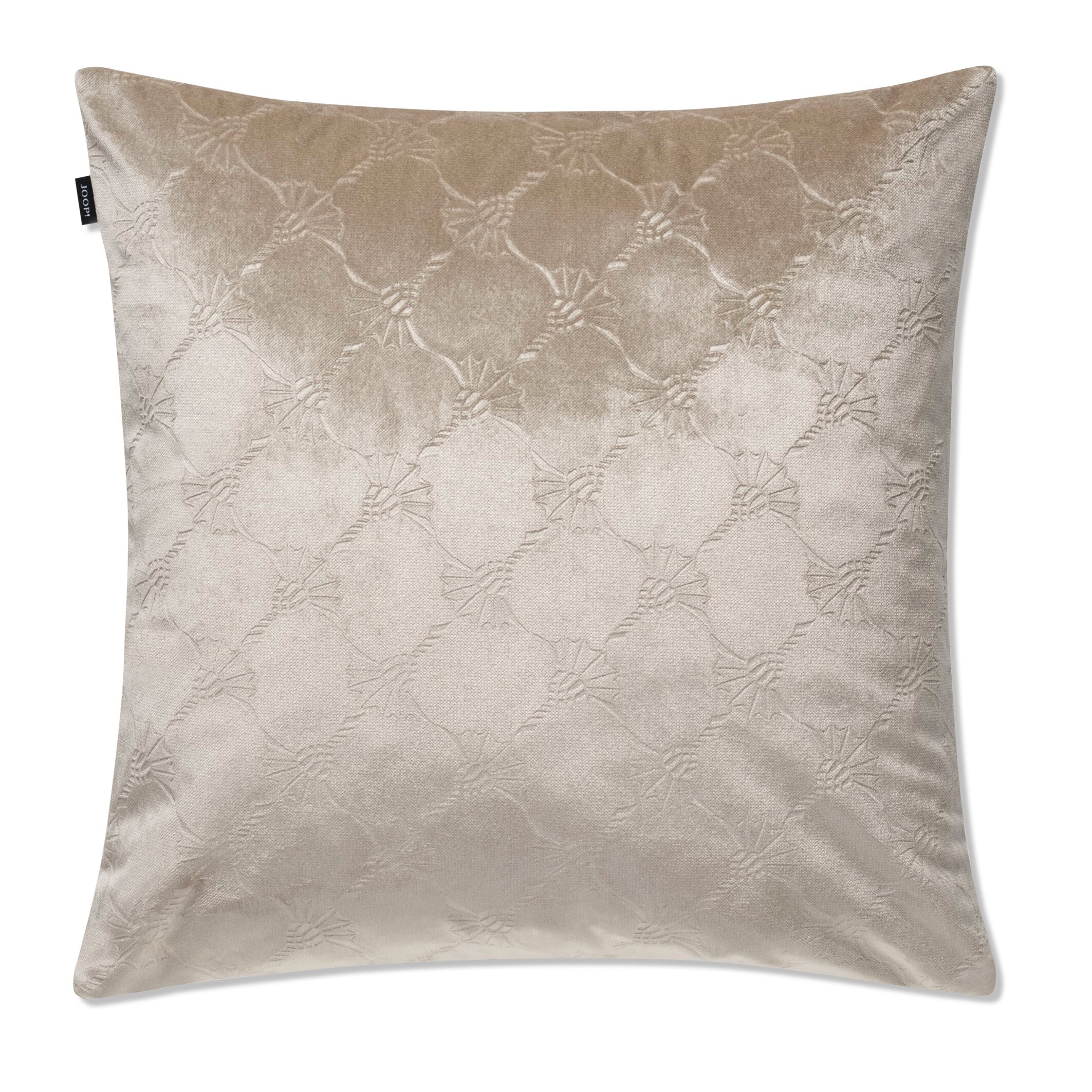 JOOP! VELVETY Zierkissenhülle 45x45 cm, Beige
