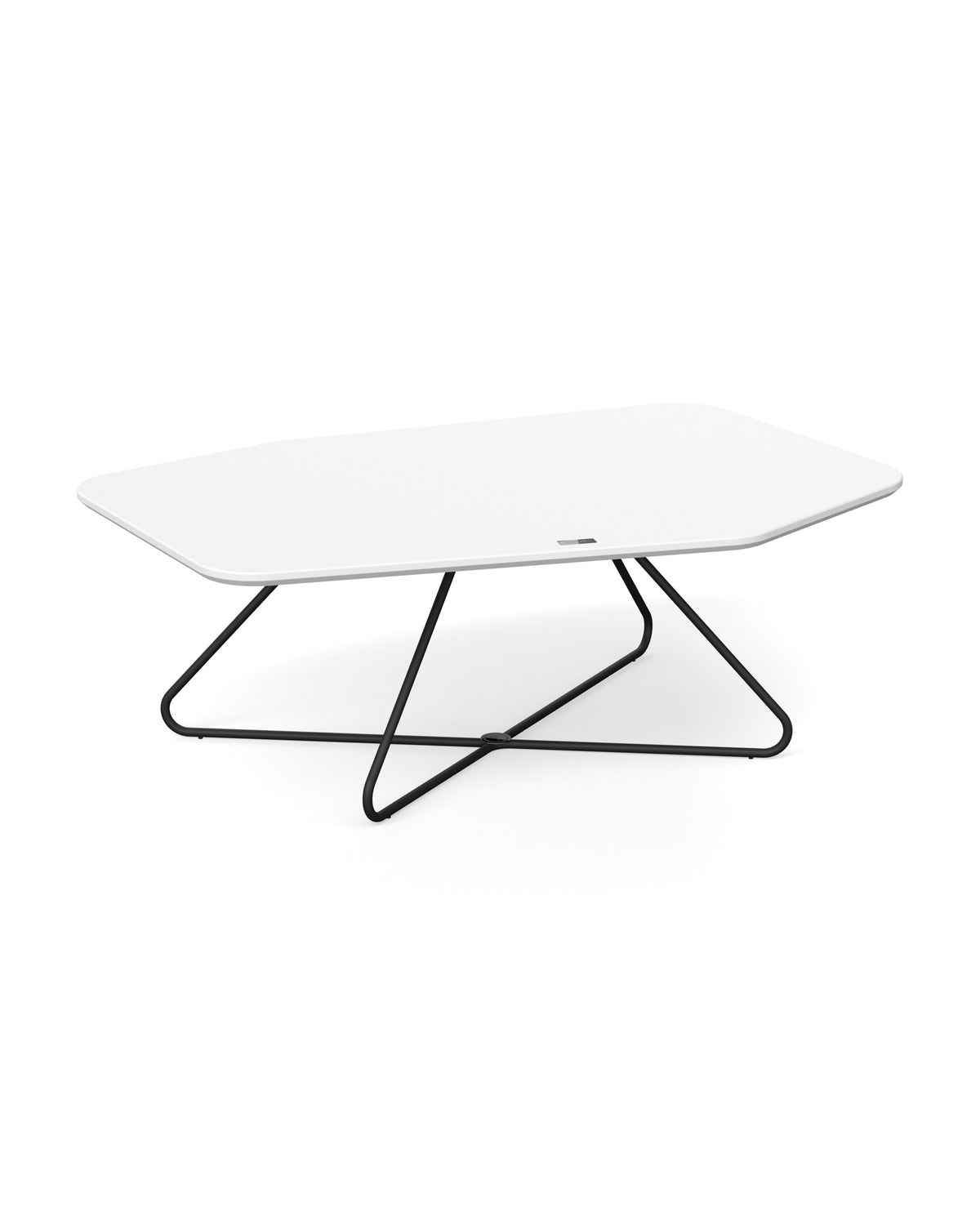 JOOP! STUDIO EDGES Couchtisch mit Rohrgestell, 96x69,2x35 cm