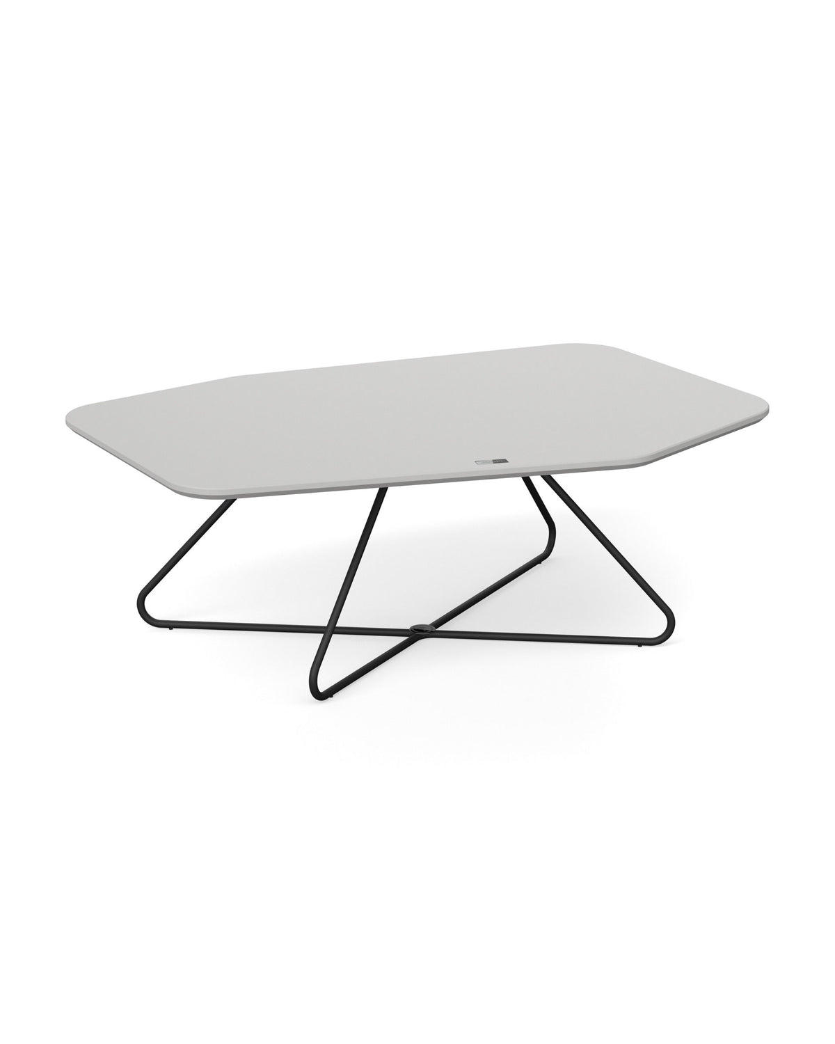JOOP! STUDIO EDGES Coffee Table with Tubular Frame, 96x69.2x35 cm