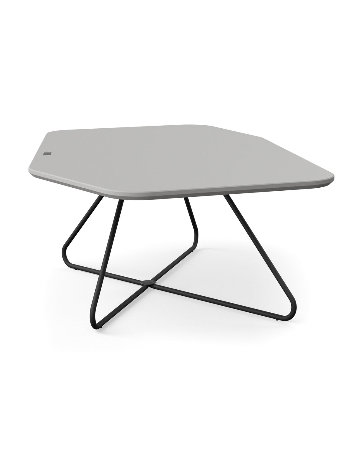JOOP! STUDIO EDGES Couchtisch mit Rohrgestell, 96x69,2x35 cm