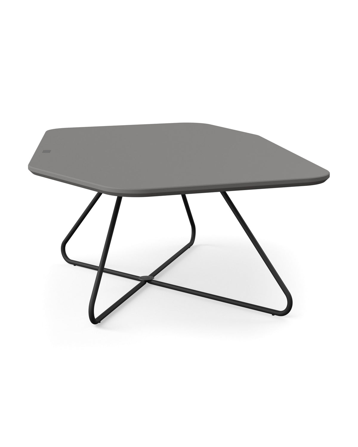 JOOP! STUDIO EDGES Couchtisch mit Rohrgestell, 96x69,2x35 cm