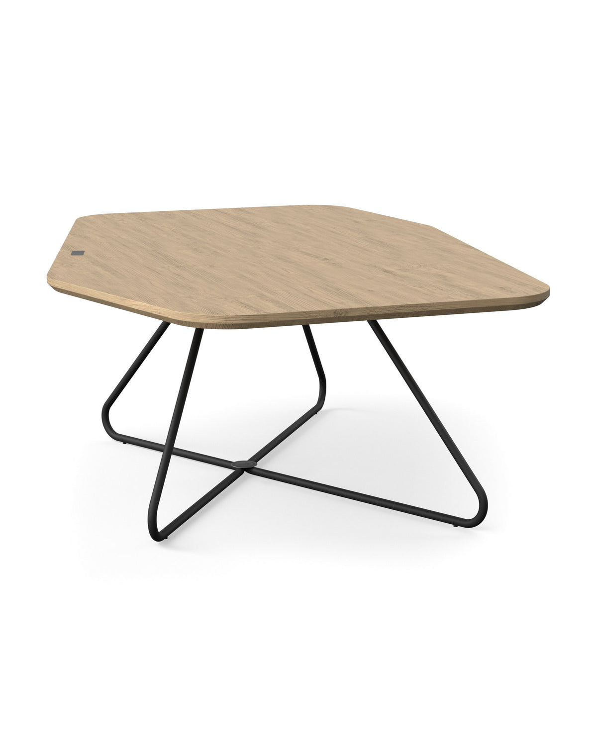 JOOP! STUDIO EDGES Couchtisch mit Rohrgestell, 96x69,2x35 cm