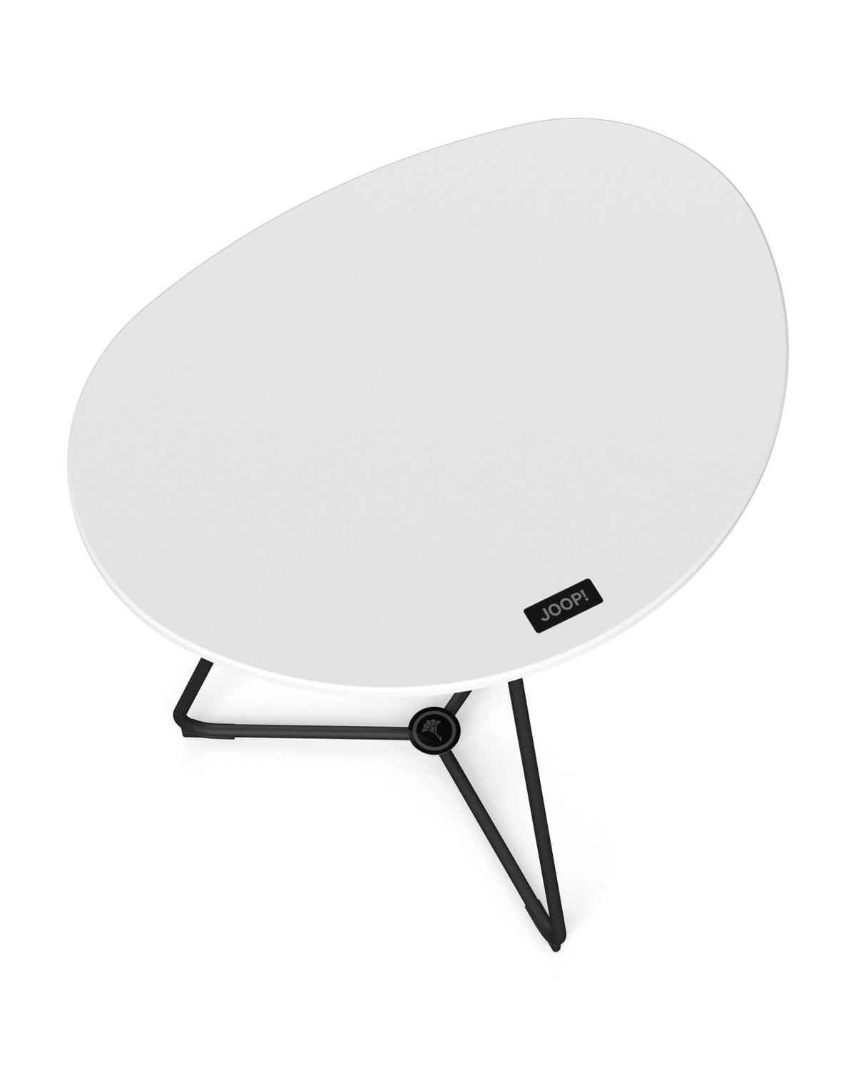 JOOP! STUDIO PEBBLES Beistelltisch mit Rohrgestell, 47,5x35,7x51 cm