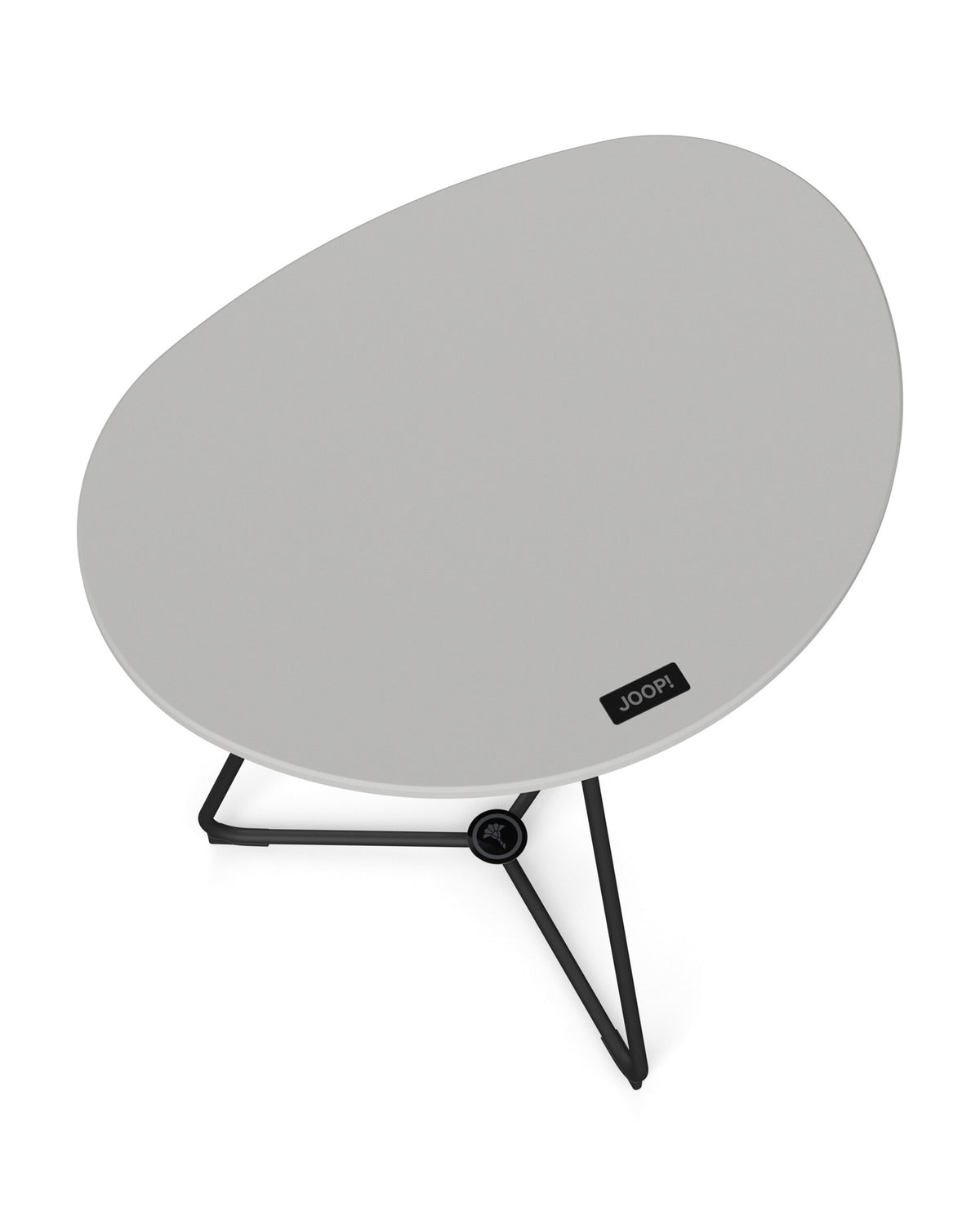 JOOP! STUDIO PEBBLES Beistelltisch mit Rohrgestell, 47,5x35,7x51 cm