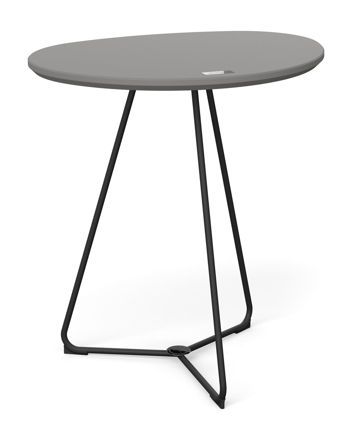 JOOP! STUDIO PEBBLES Beistelltisch mit Rohrgestell, 47,5x35,7x51 cm