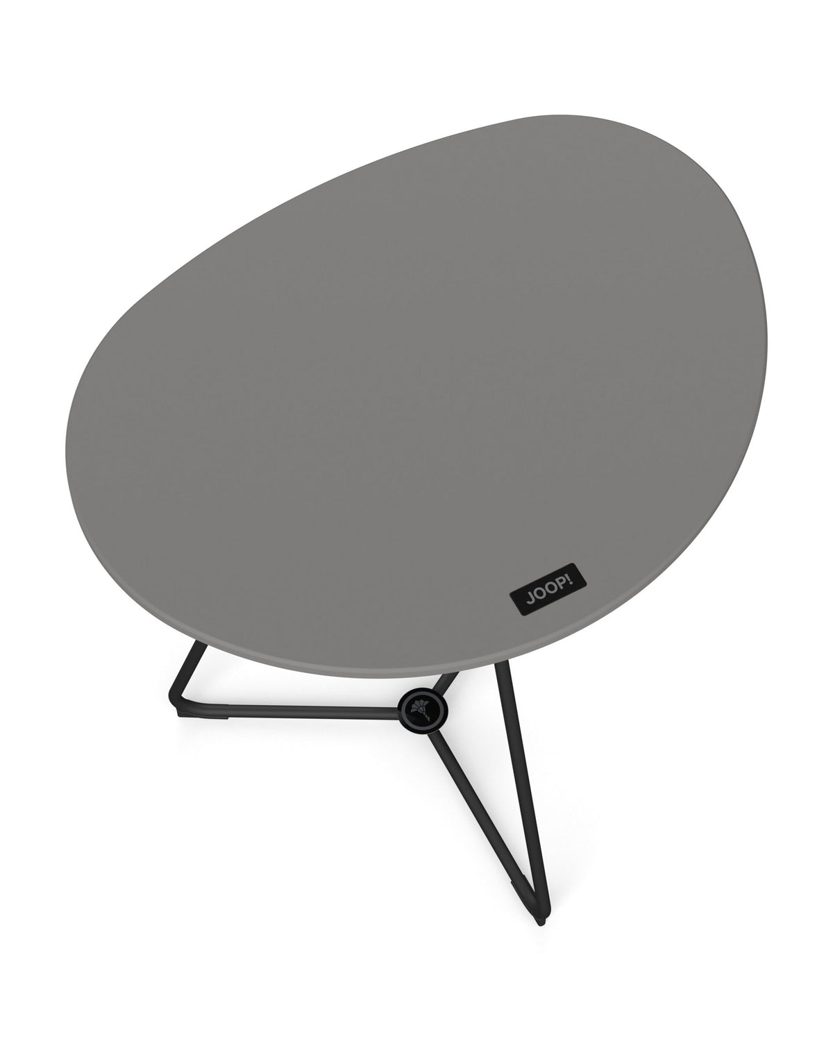 JOOP! STUDIO PEBBLES Beistelltisch mit Rohrgestell, 47,5x35,7x51 cm