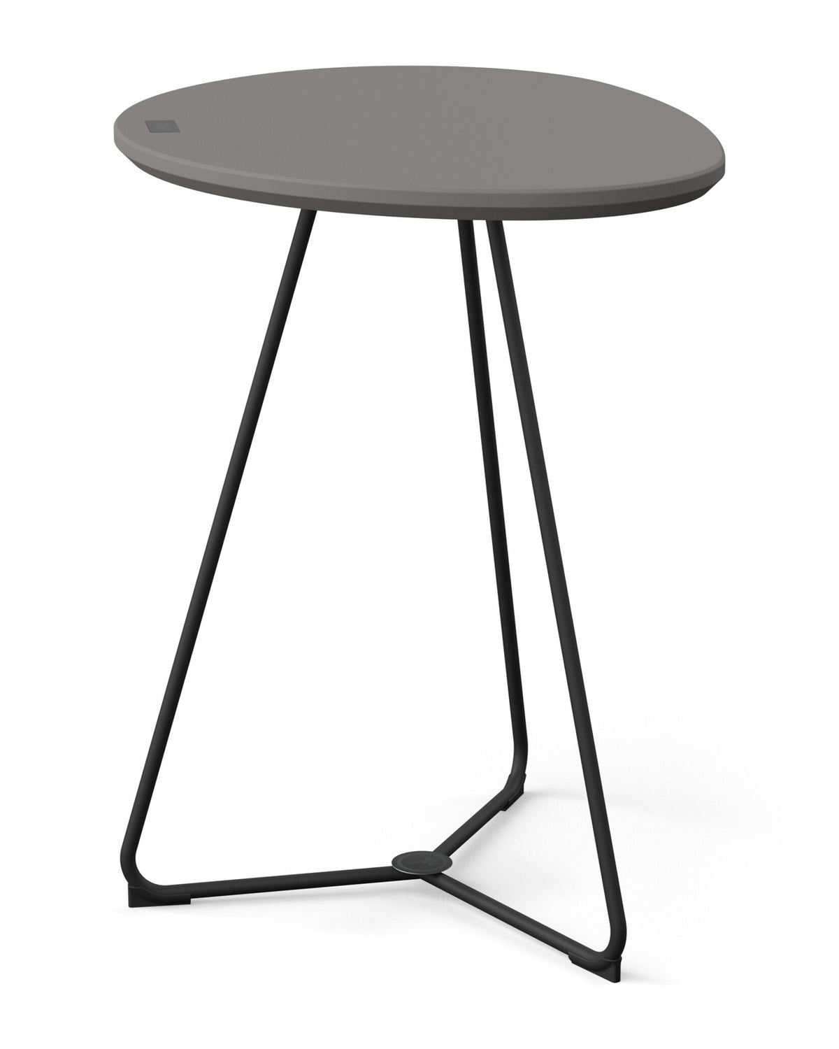JOOP! STUDIO PEBBLES Beistelltisch mit Rohrgestell, 47,5x35,7x51 cm