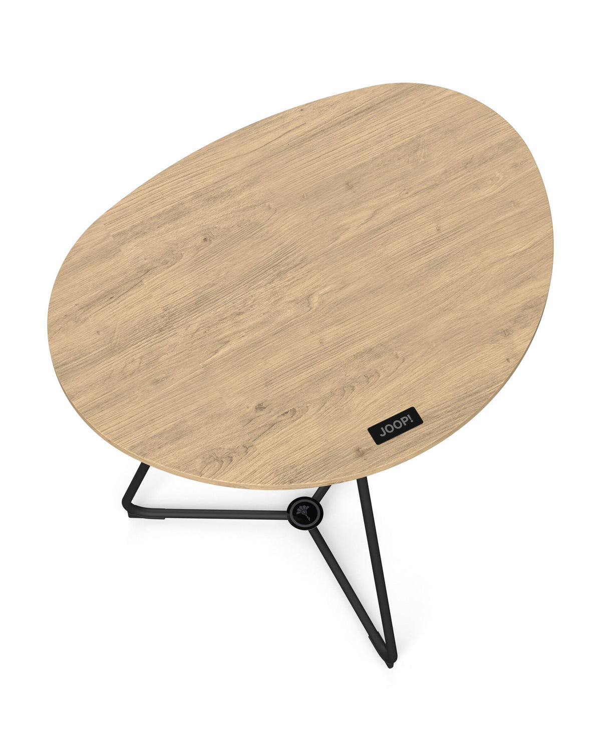 JOOP! STUDIO PEBBLES Beistelltisch mit Rohrgestell, 47,5x35,7x51 cm