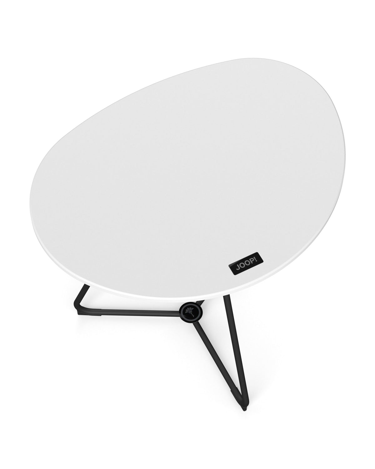 JOOP! STUDIO PEBBLES Beistelltisch mit Rohrgestell, 47,5x35,7x43 cm