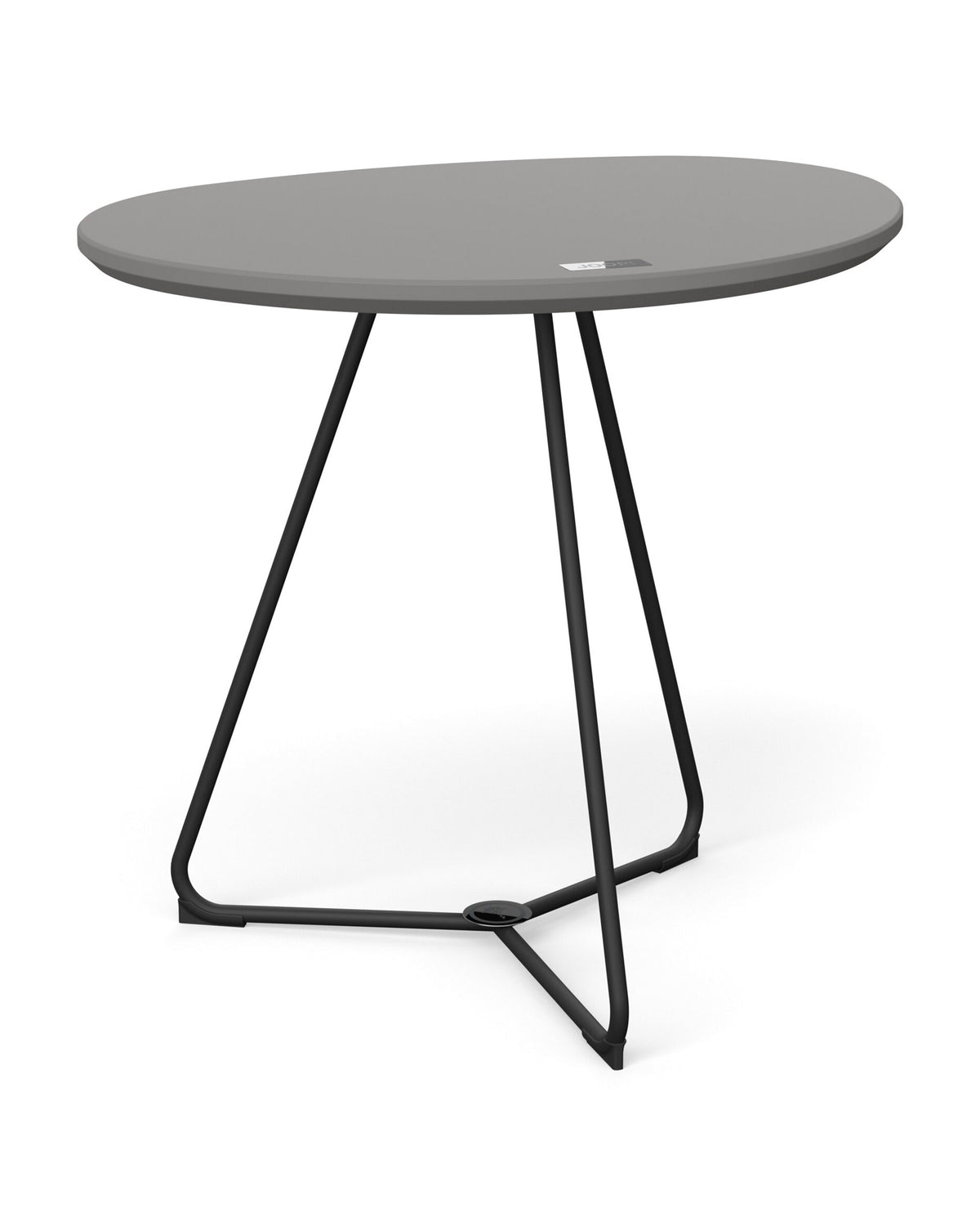 JOOP! STUDIO PEBBLES Beistelltisch mit Rohrgestell, 47,5x35,7x43 cm