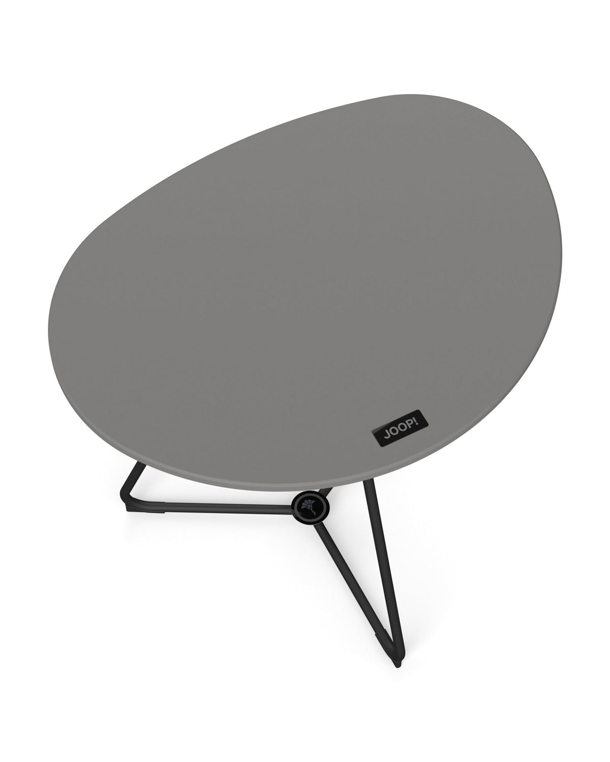 JOOP! STUDIO PEBBLES Beistelltisch mit Rohrgestell, 47,5x35,7x43 cm