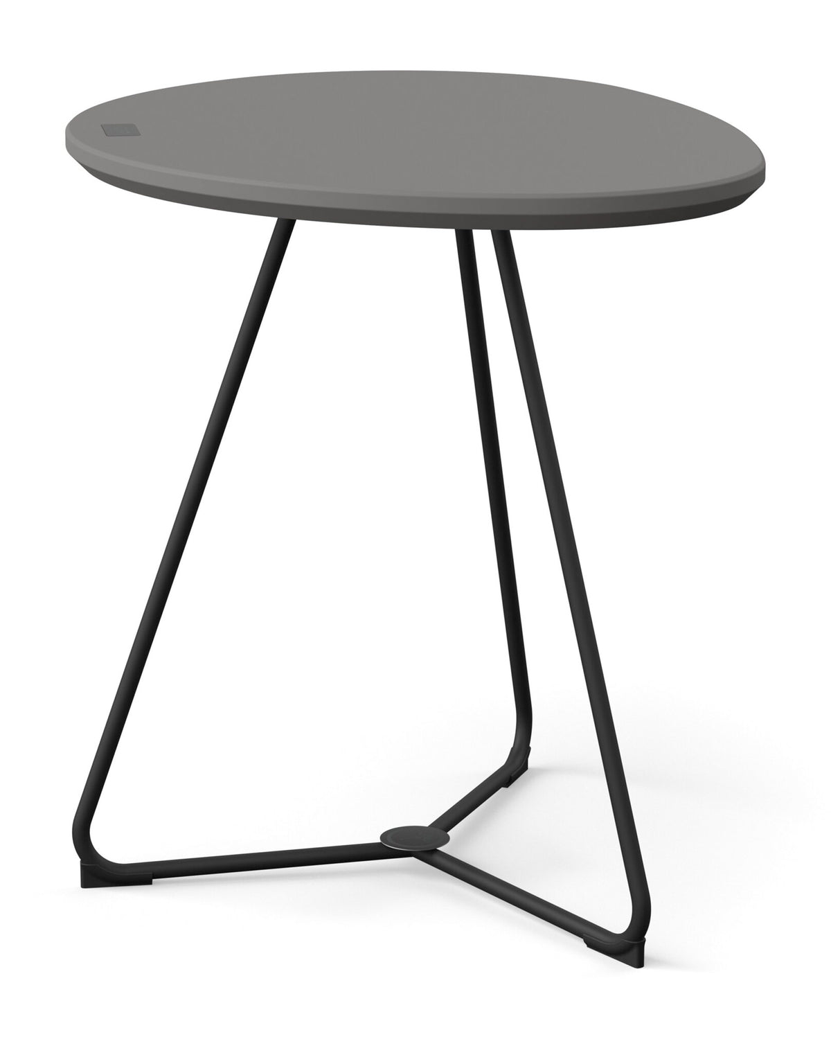 JOOP! STUDIO PEBBLES Beistelltisch mit Rohrgestell, 47,5x35,7x43 cm
