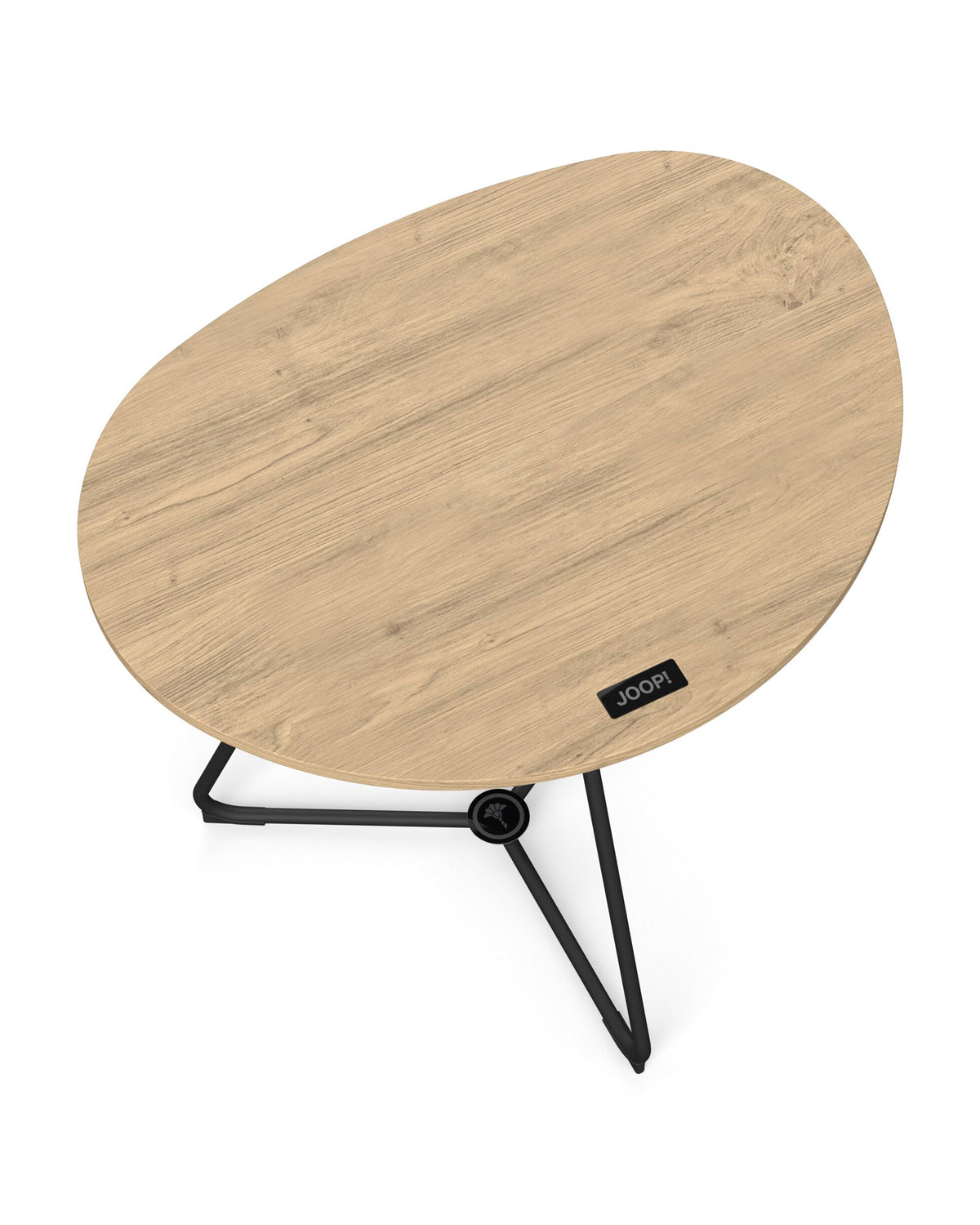 JOOP! STUDIO PEBBLES Beistelltisch mit Rohrgestell, 47,5x35,7x43 cm