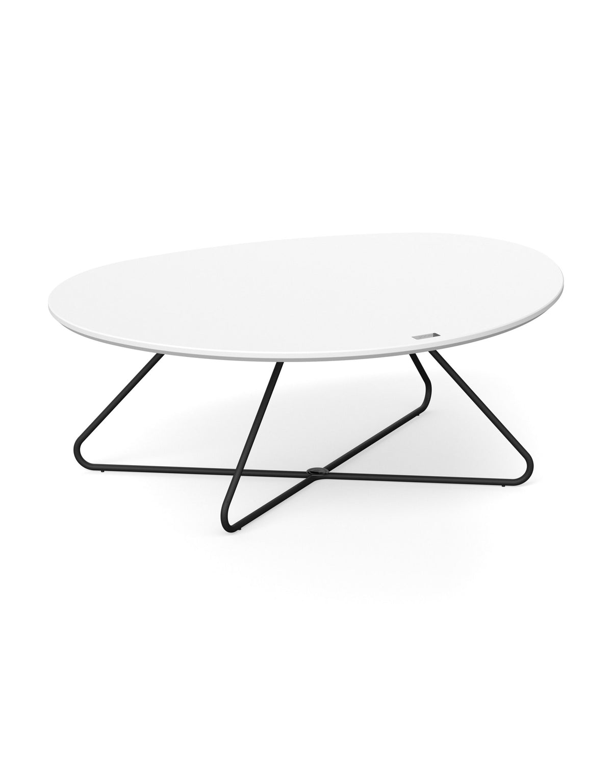 JOOP! STUDIO PEBBLES Coffee Table with Tubular Frame, 95x71.2x35 cm