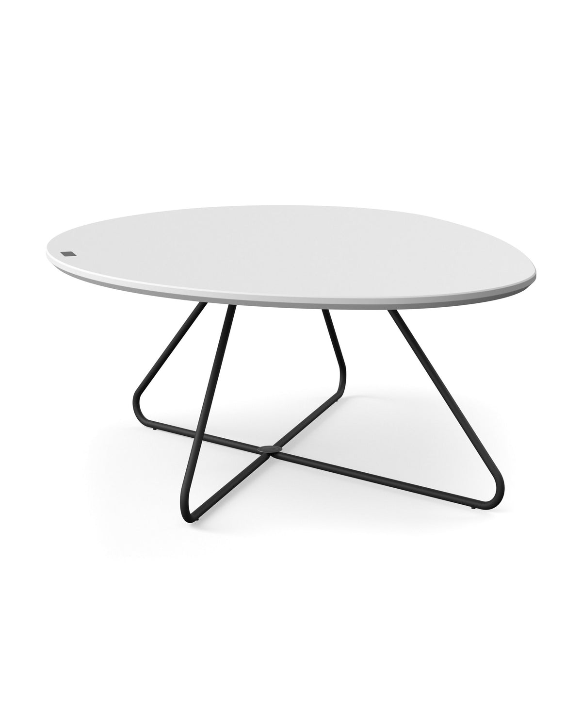 JOOP! STUDIO PEBBLES Couchtisch mit Rohrgestell, 95x71,2x35 cm