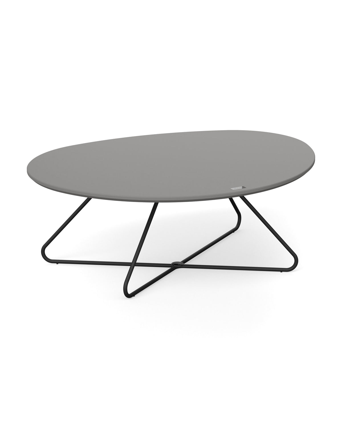 JOOP! STUDIO PEBBLES Coffee table with tubular frame, 95x71.2x35 cm
