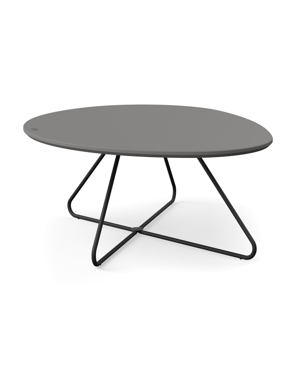 JOOP! STUDIO PEBBLES Couchtisch mit Rohrgestell, 95x71,2x35 cm