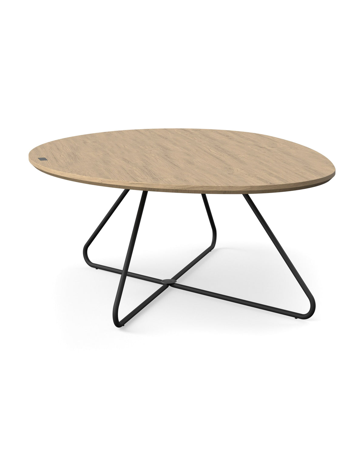 JOOP! STUDIO PEBBLES Couchtisch mit Rohrgestell, 95x71,2x35 cm