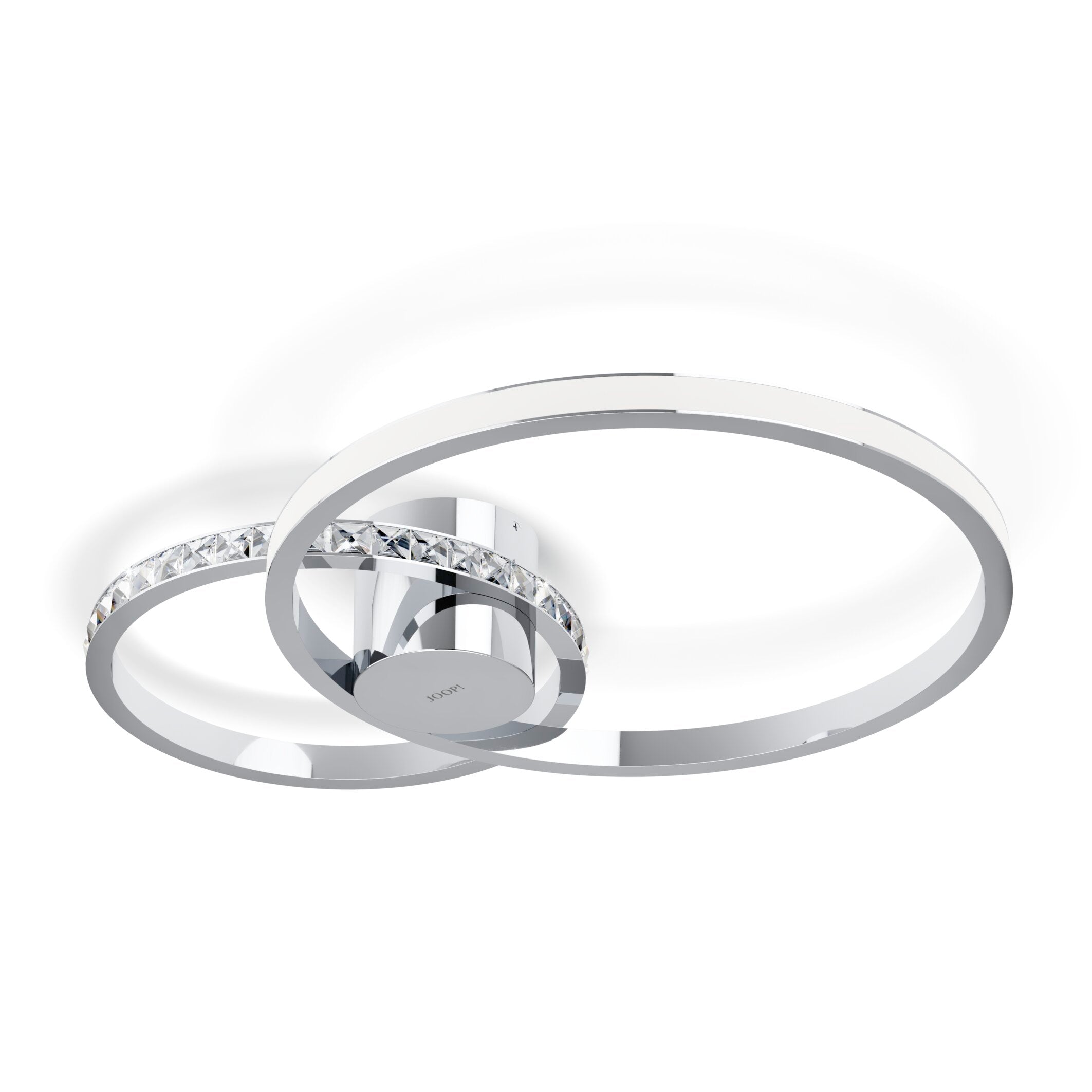 JOOP! JEWEL LIGHTS LED Deckenleuchte, Chrome, 59,5x41,5x10 cm