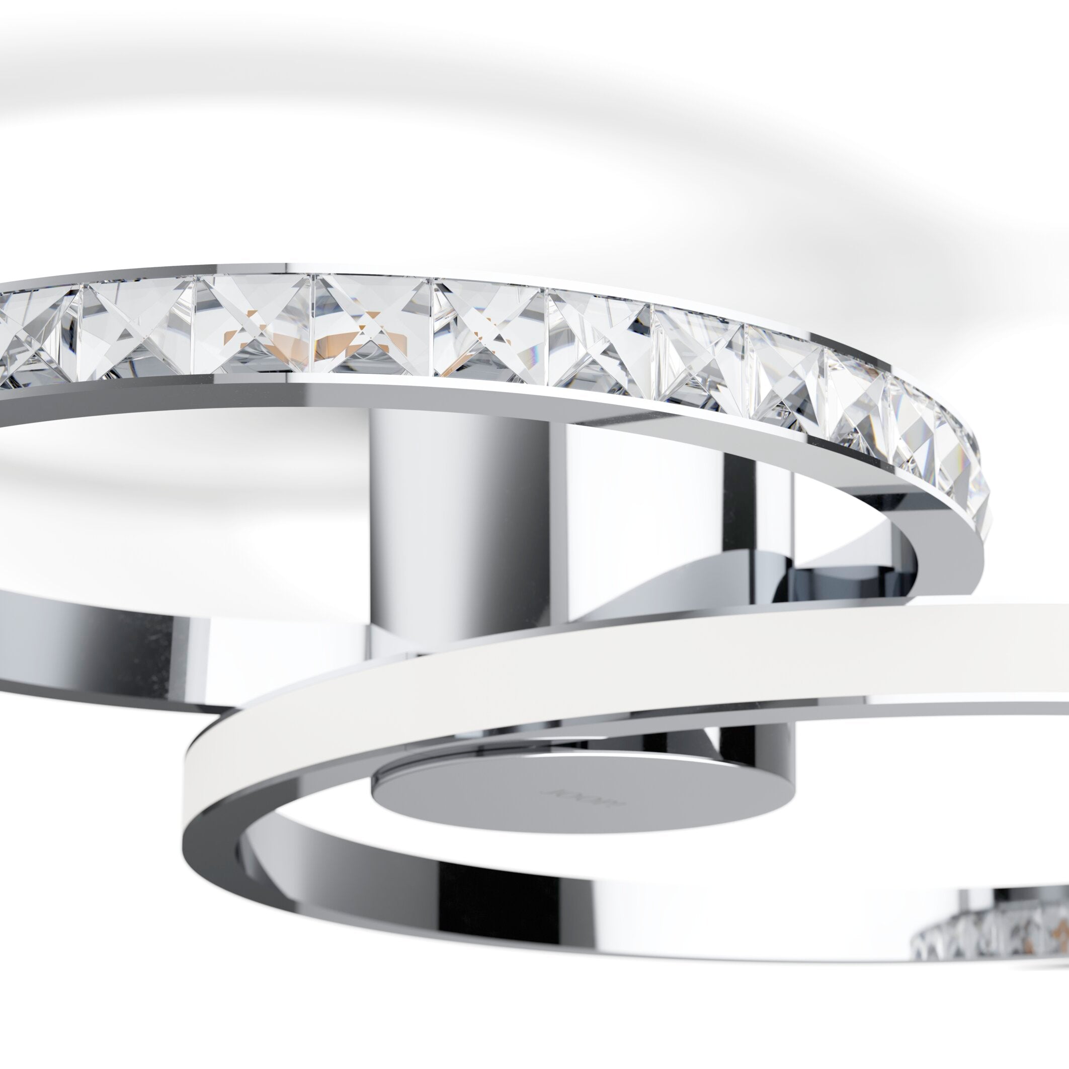 JOOP! JEWEL LIGHTS LED Deckenleuchte, Chrome, 59,5x41,5x10 cm