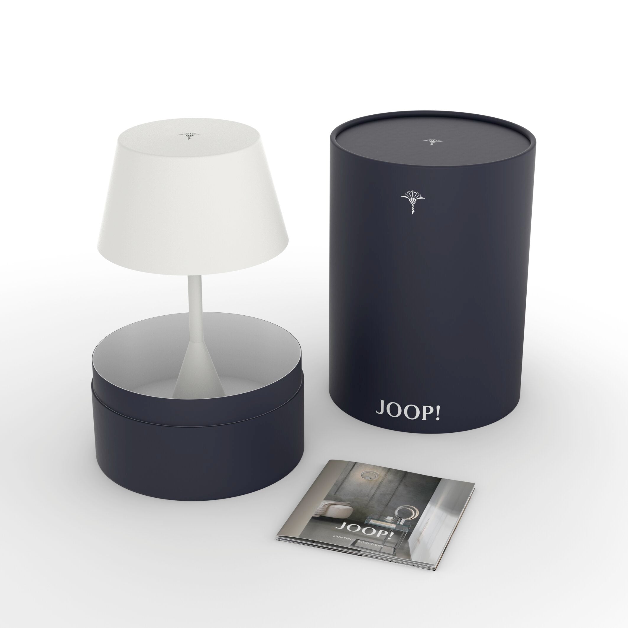 JOOP MOVE LIGHTS LED Akku-Tischleuchte, Grau