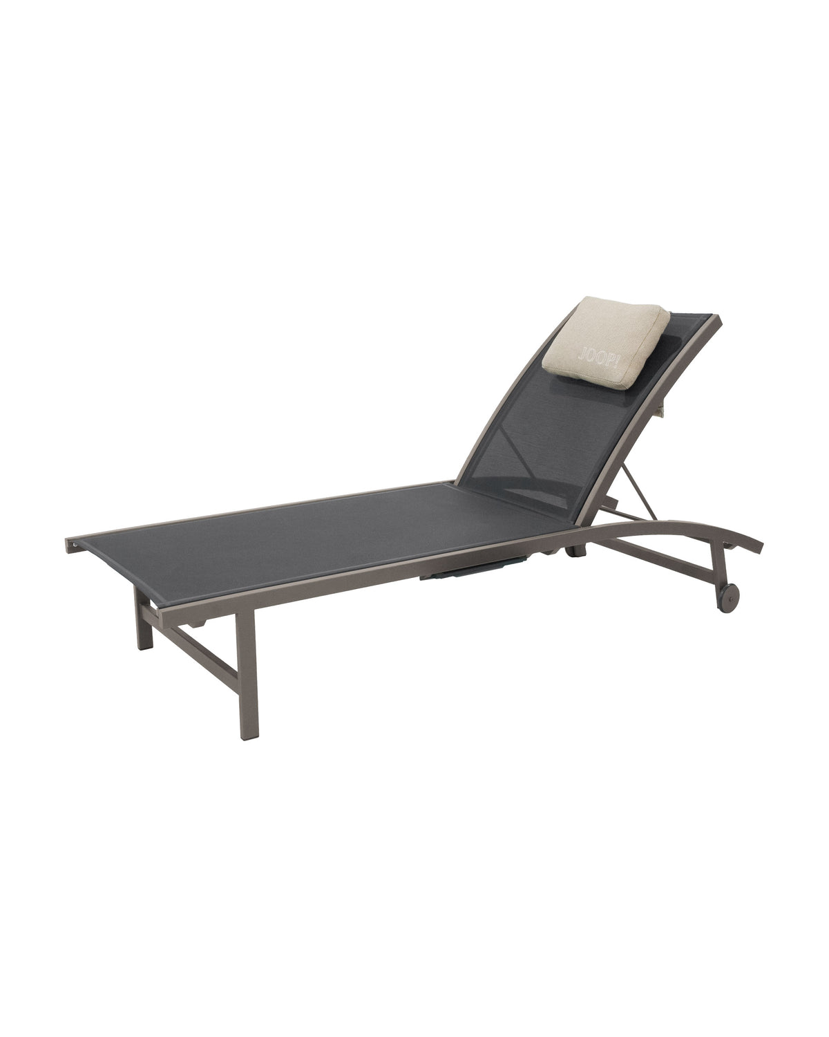 JOOP! BEACH Sunbed with headrest cushion and HPL table