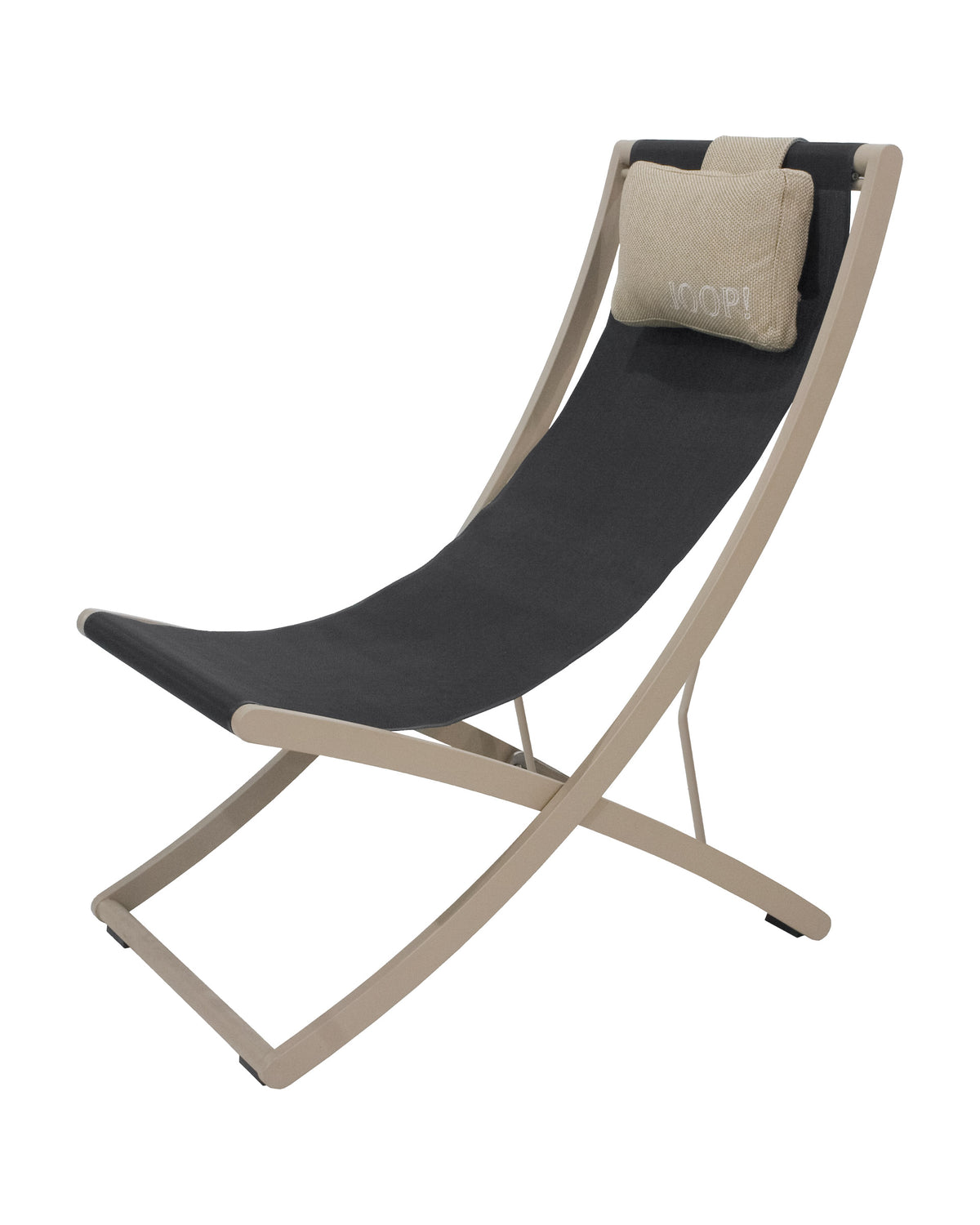 JOOP! BEACH Folding Chair with headrest cushion