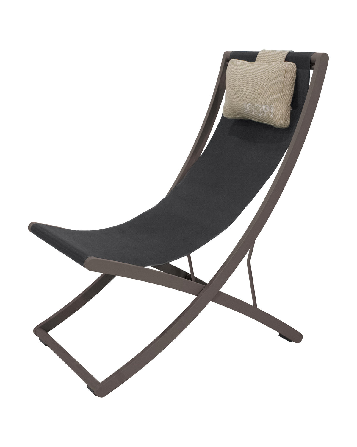 JOOP! BEACH Folding Chair with headrest cushion