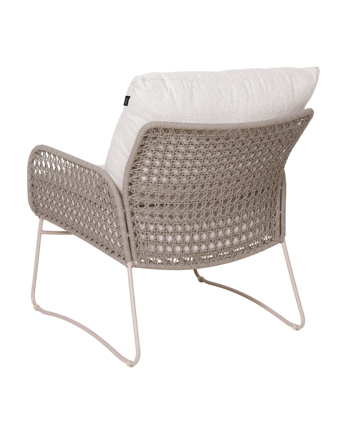 JOOP! MESH LIVING CHAIR CREAM WITH 2 CUSHIONS