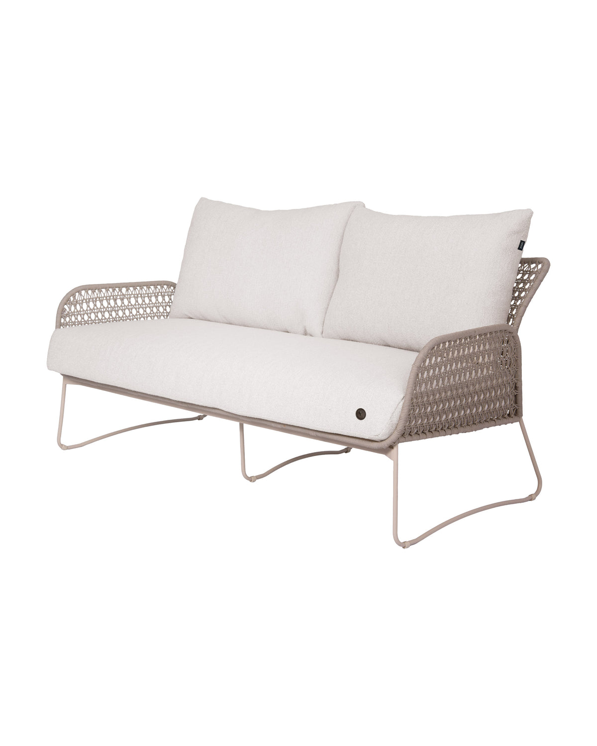 JOOP! MESH LIVING 2.5 SEATER CREAM WITH 2 CUSHIONS
